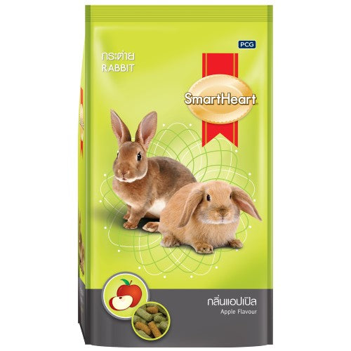 SmartHeart Premium Rabbit Food with Natural Apple Flavor - Healthy Treat for Pet Rabbits - Perfect for Daily Feeding, Training Rewards & Bonding Time