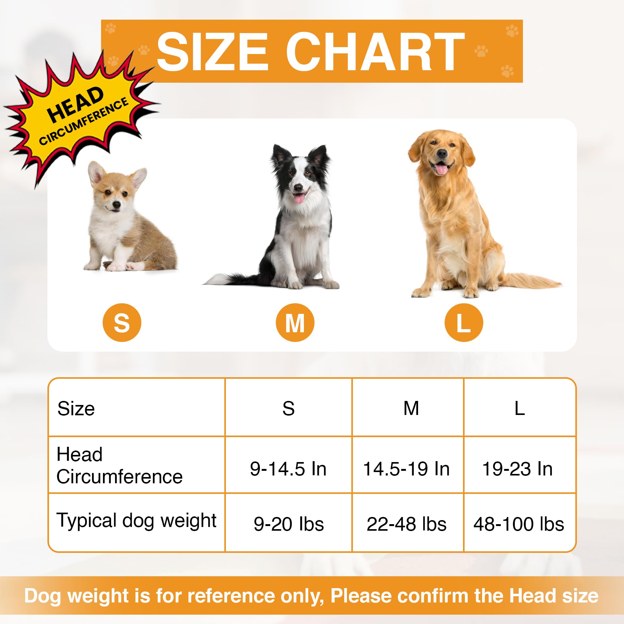 Noise Cancelling Headphones for Dogs - Ear Muffs for Noise Protection, Anxiety Relief During Fireworks & Thunderstorms (Perfect for Travel, Grooming & Vet Visits)