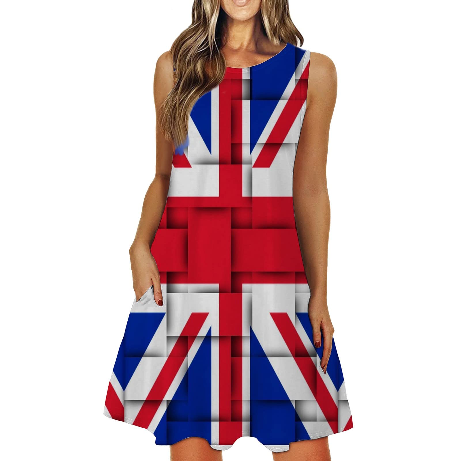 Women's Floral Sleeveless Summer Dress - Casual Spaghetti Strap Swing Beach Dress with Backless Design for Teens | Perfect for Vacation, Pool Parties & Outdoor Date Nights