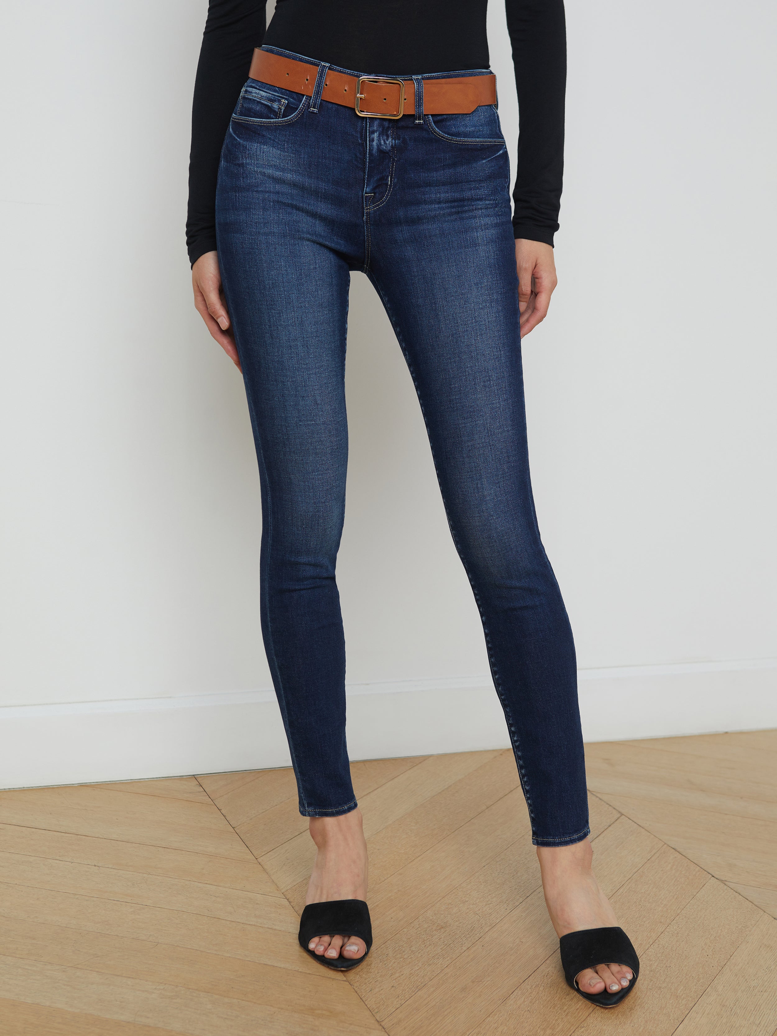 Marguerite Skinny Jeans for Women - High Waist Stretch Denim Pants, Slim Fit Comfortable Jeans for Casual & Work Wear | Perfect for Everyday Outfits, Office, and Date Nights