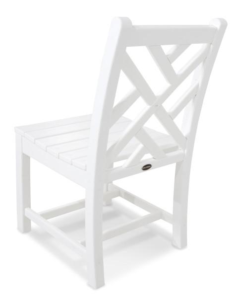 Polywood Chippendale Dining Side Chair - Weather-Resistant Outdoor/Indoor Furniture - Perfect for Patio, Garden, Dining Room & Restaurant Use