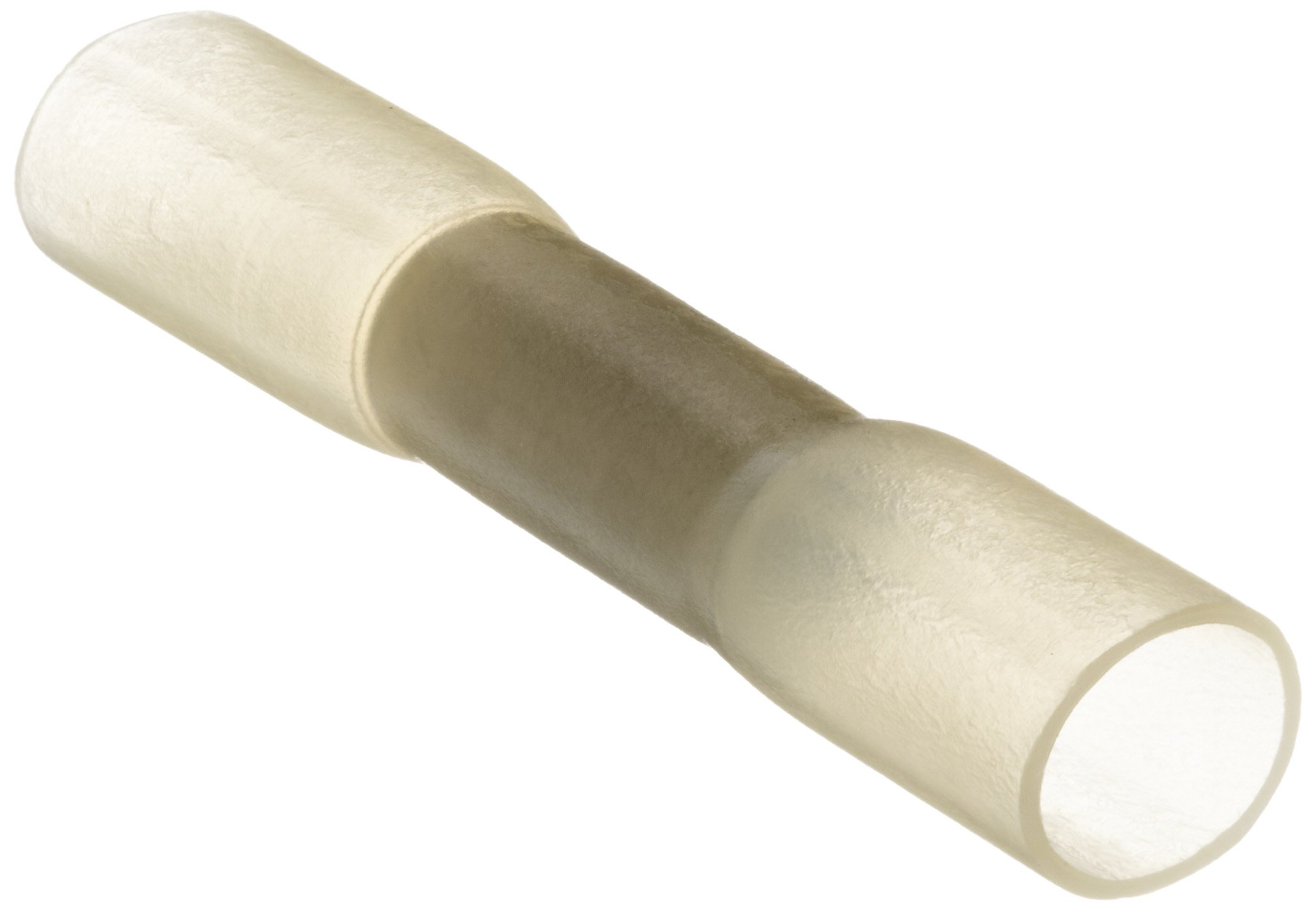 Heat Shrinkable Butt Splice Connectors - Morris Products 12336, Yellow, 12-10 AWG Wire Size (Pack of 100) - Ideal for Electrical Wiring, Automotive & Marine Applications