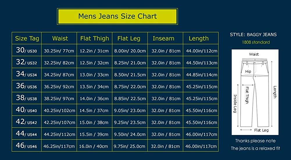 Men's Baggy Hip Hop Jeans Plus Size 30-46 with Multi-Pockets | Skateboard Cargo Pants for Men | Tactical Denim Joggers | Perfect for Streetwear, Urban Fashion & Skateboarding
