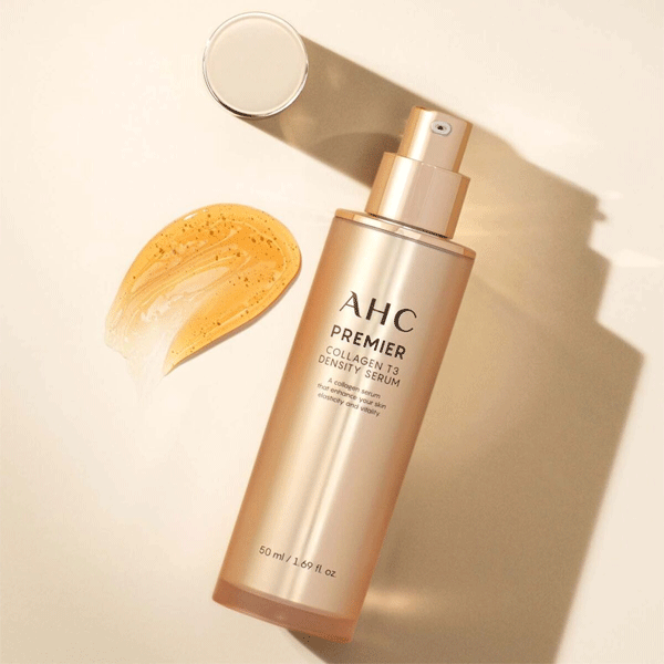 AHC Premier Collagen T3 Density Serum 30ml / 50ml - Anti-Aging Face Serum for Wrinkles & Fine Lines - Hydrating & Firming Skincare for Daily Use