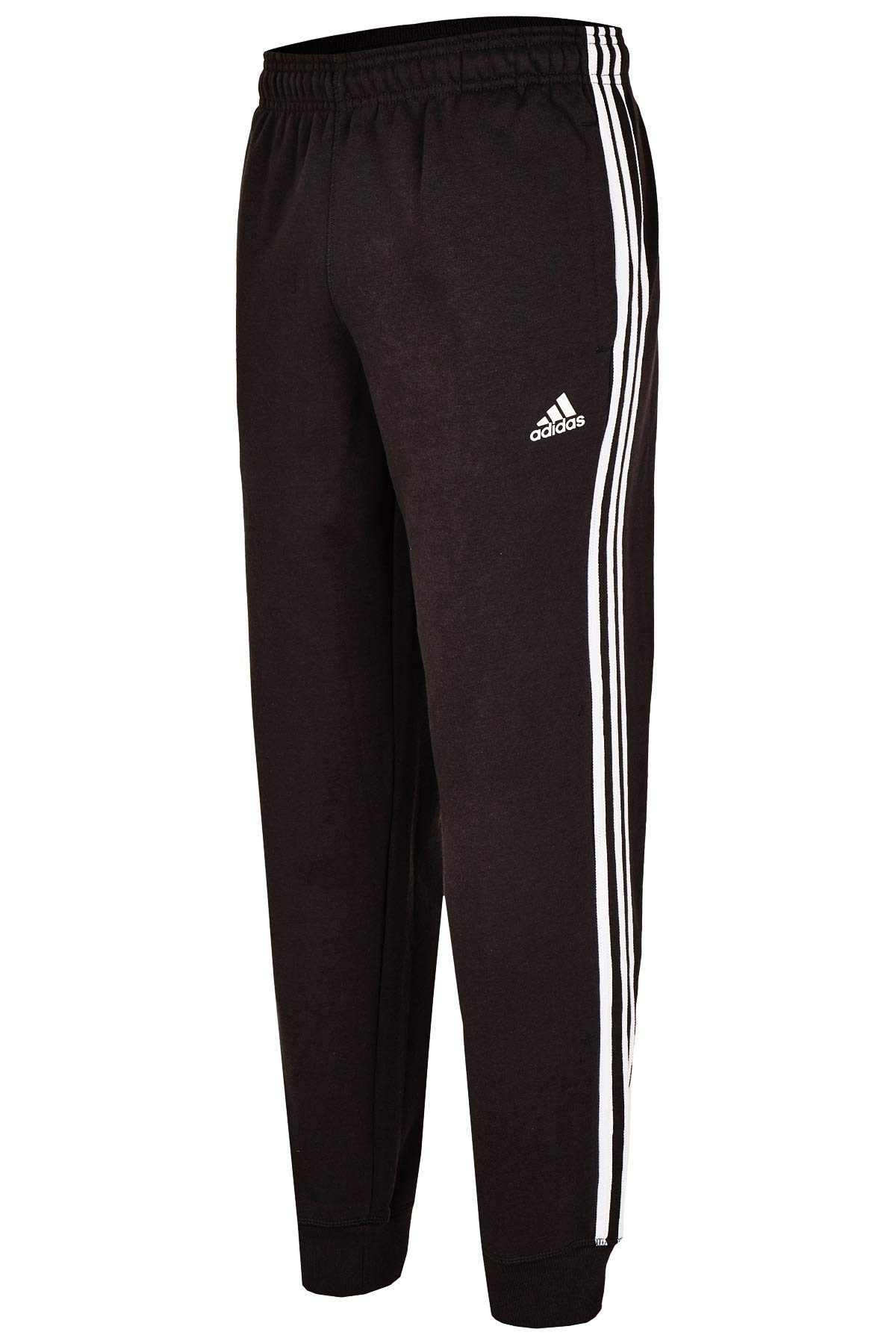 adidas Men's Essentials Cotton Fleece Sweatpants - Soft Comfortable Lounge Pants for Casual Wear, Workout & Home Relaxation