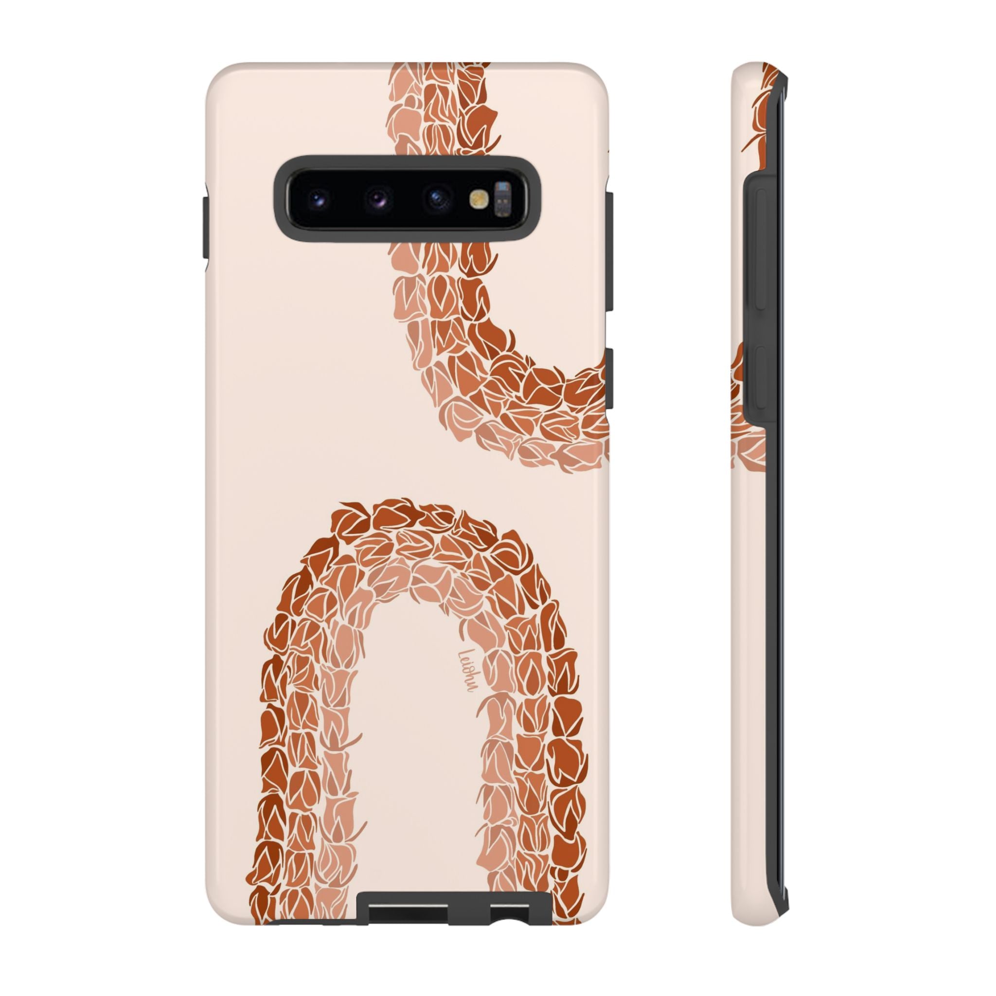 Groovy Lokelani Lei for Samsung Galaxy - Stylish Hawaiian Flower Phone Accessory for Beach, Vacation & Summer Outfits