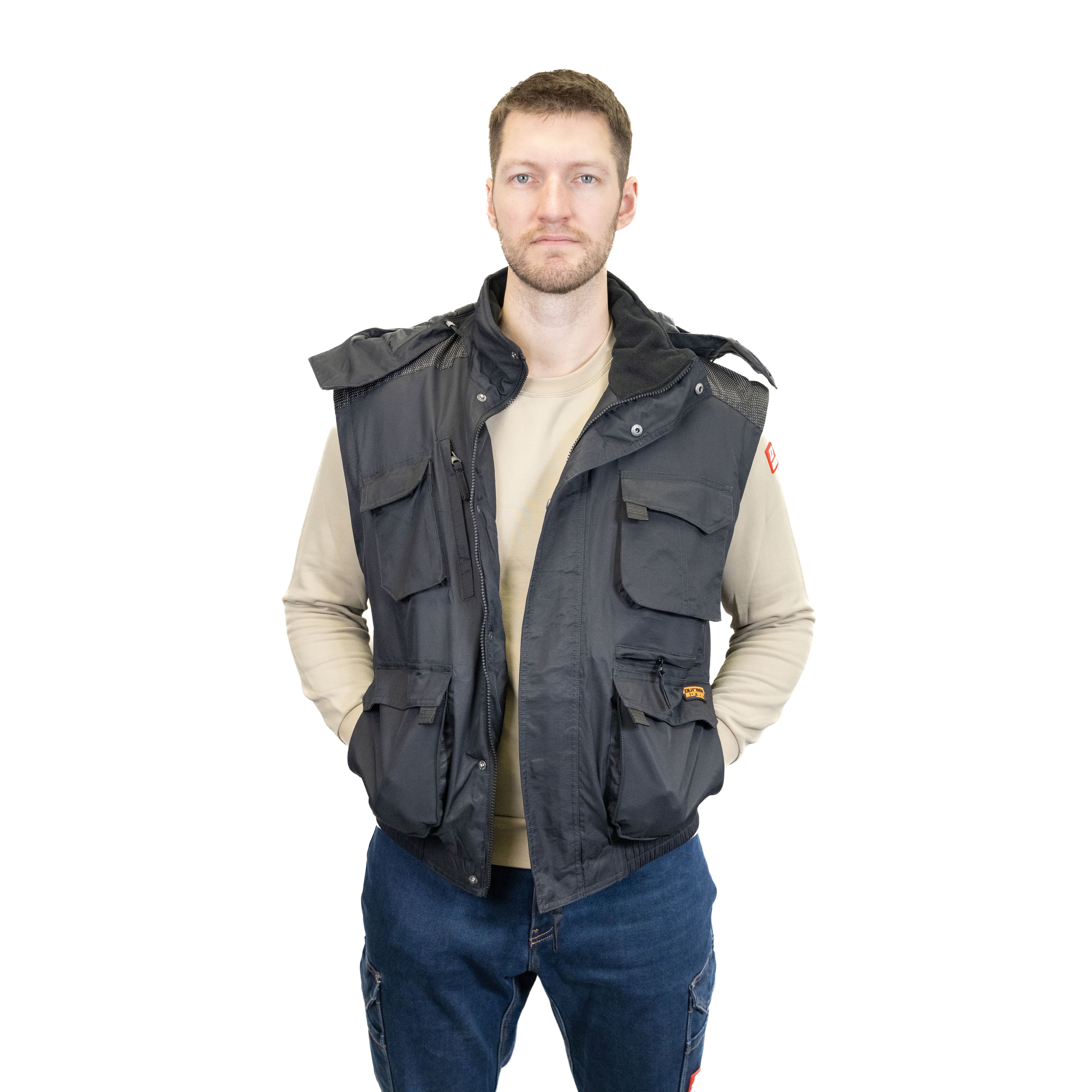 DuraDrive Eisenhower Jacket - Men's Vintage Military Style Bomber Jacket with Warm Fleece Lining | Perfect for Outdoor Adventures, Casual Wear & Cold Weather Fashion