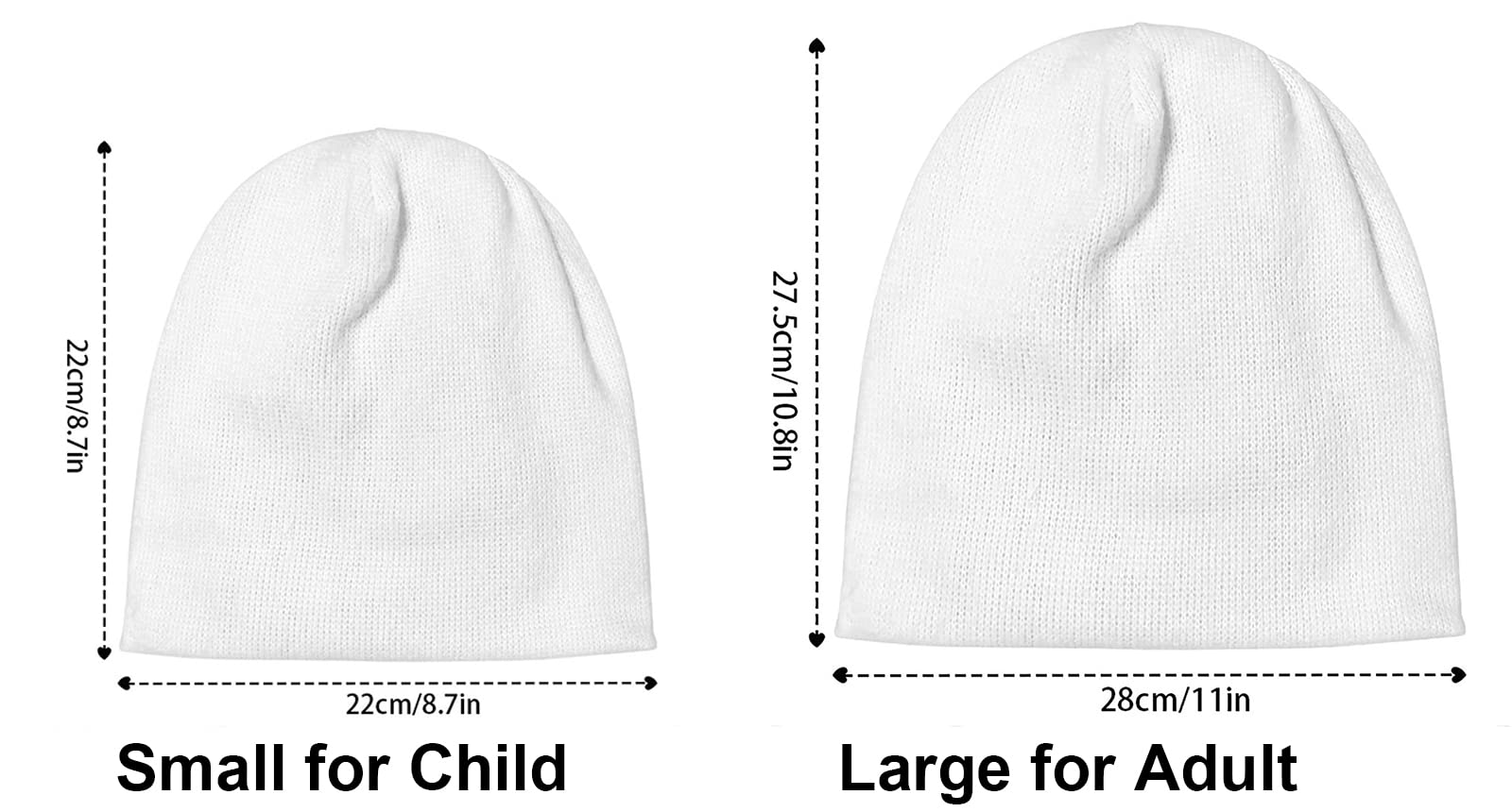Unisex Buffalo Plaid Beanie Hat - Soft Warm Winter Skull Cap for Men & Women - Perfect for Skiing, Snowboarding & Outdoor Activities