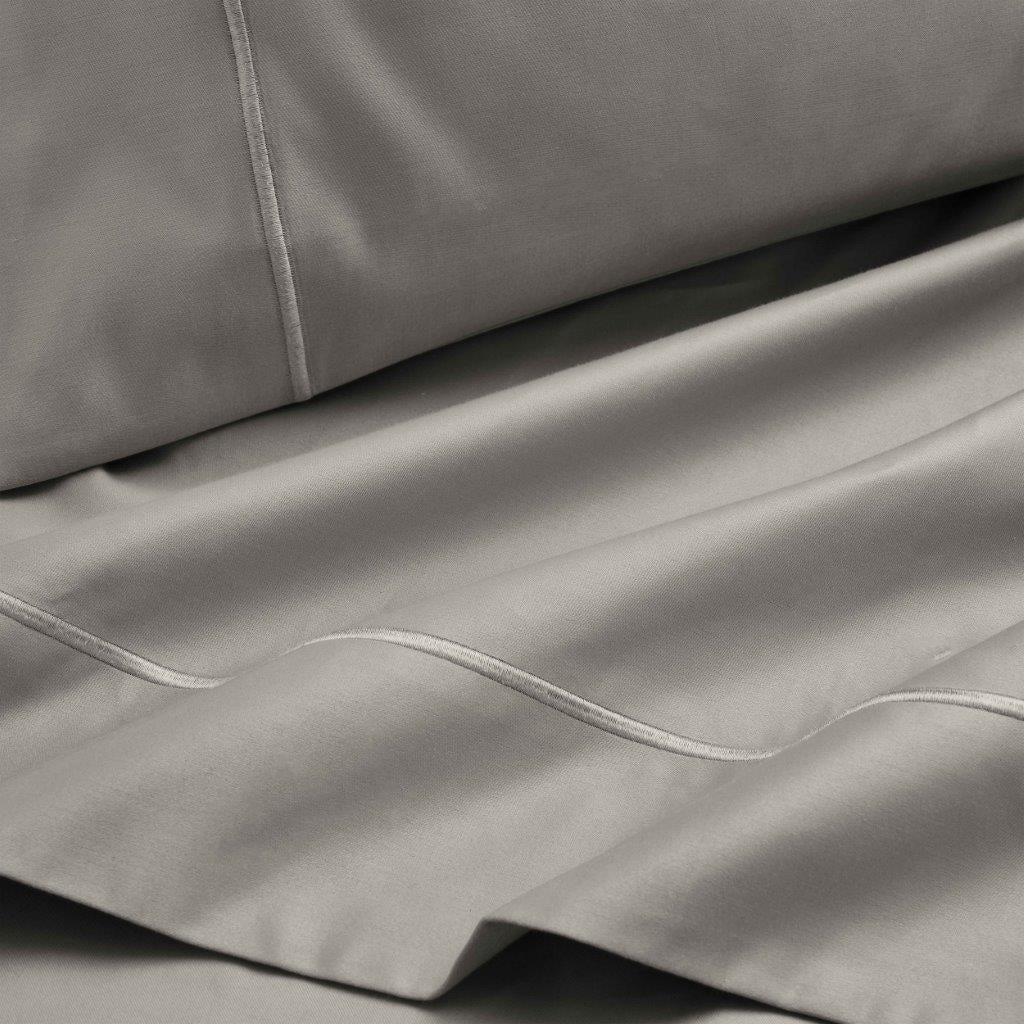 Luxury Egyptian Cotton 1500 Thread Count Embroidered Sheet Set - Queen Size Bedding for Ultimate Comfort & Breathability - Perfect for Master Bedrooms, Guest Rooms & Hotels