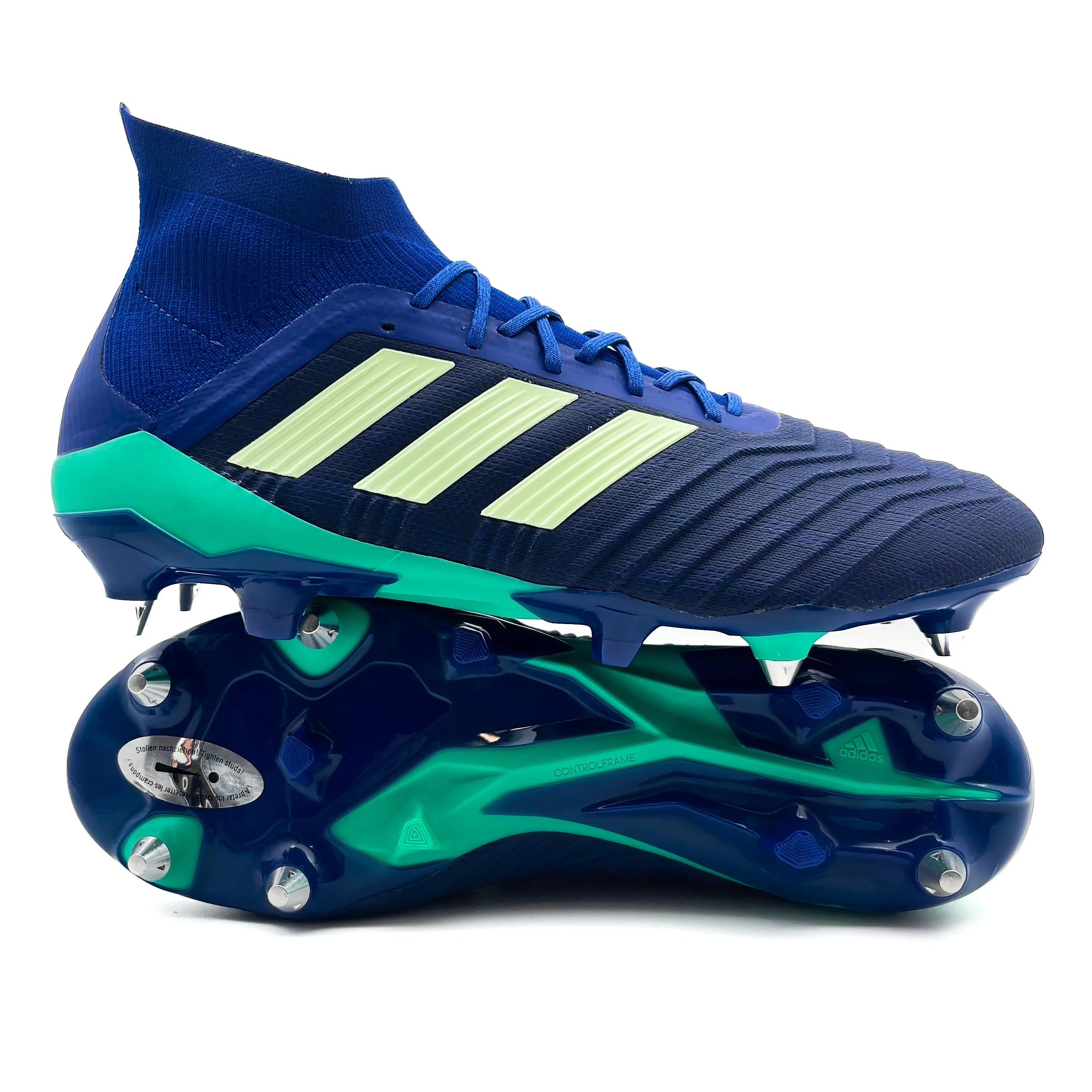 Adidas Predator 18.1 SG 'Unity Ink' Soccer Cleats - Firm Ground Football Boots for Men | Perfect for Professional Matches & Outdoor Training