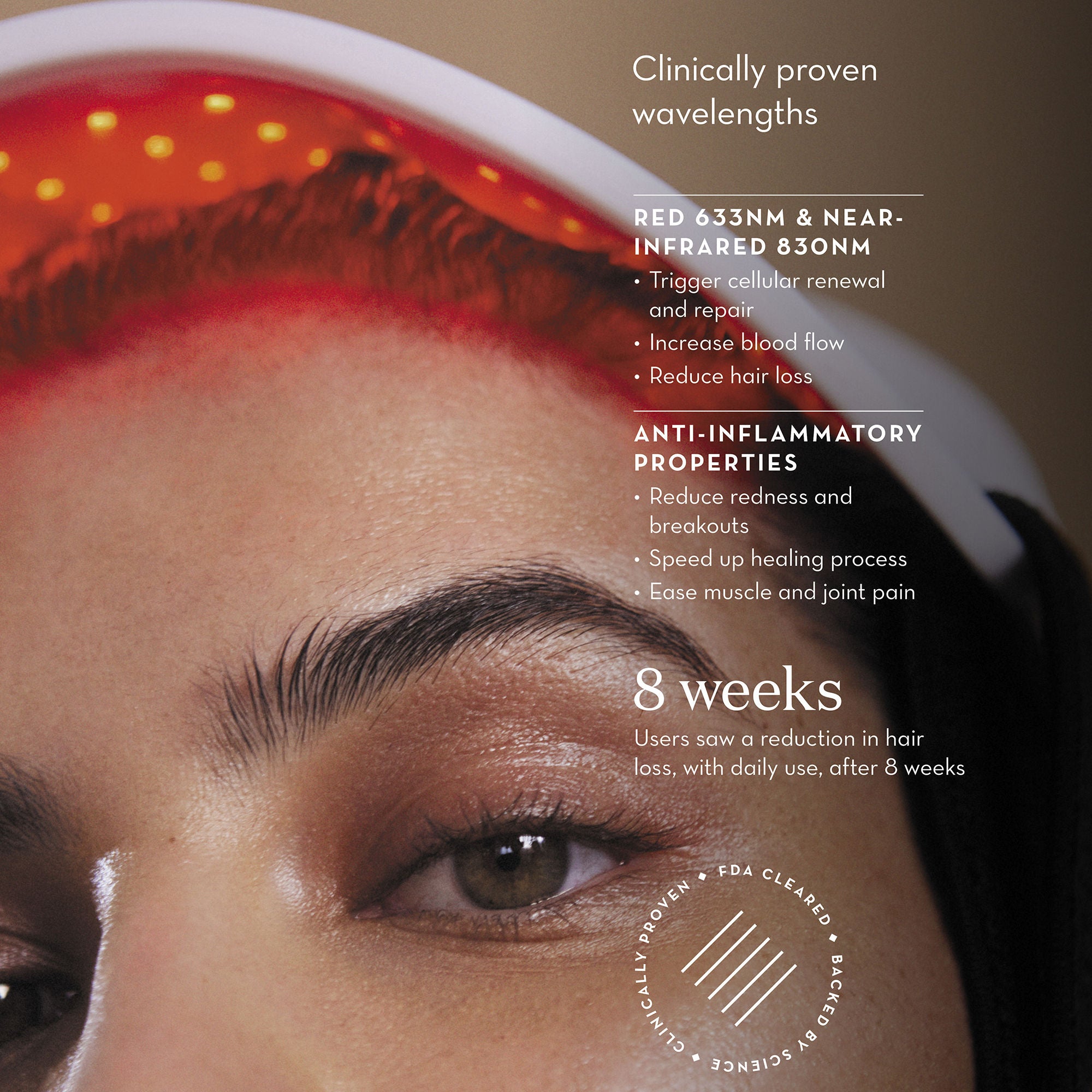 The Light Salon Boost LED Light Therapy Patch for Skin Rejuvenation & Anti-Aging | At-Home Facial Treatment for Wrinkles & Fine Lines | Perfect for Daily Skincare Routine & Spa Nights