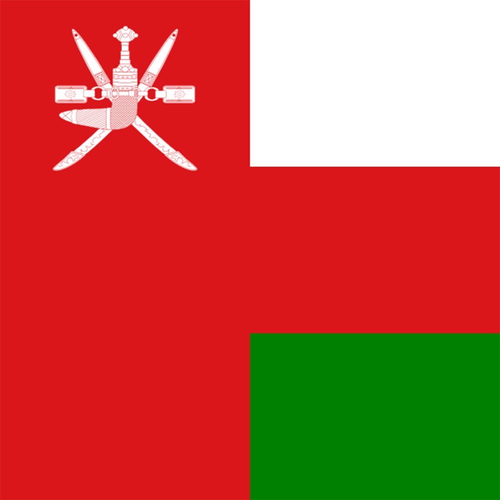 Oman Country Flag Vinyl Sticker - Durable Decal for Laptops, Cars, Windows & Travel Accessories - Perfect for National Pride & World Travel Enthusiasts