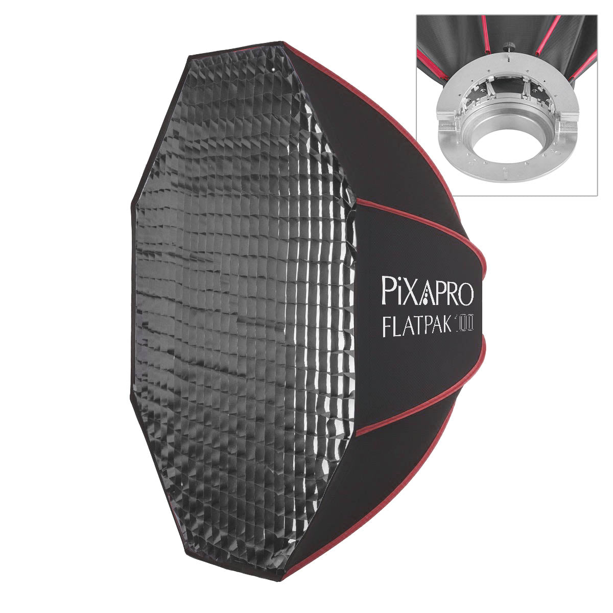 Professional Photography Softbox Lighting Kit - 3-Piece FlatPak Softbox Bundle with Multiple Sizes & Shapes for Studio, Portrait, and Product Photography