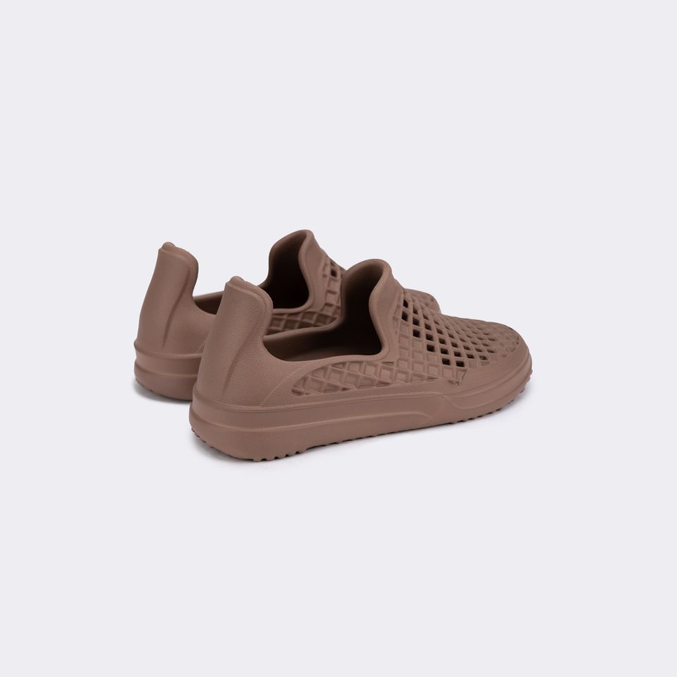Lusso Scenario Slip On Sneakers for Men - Comfortable Casual Shoes for Walking, Travel & Everyday Wear - Malt Color