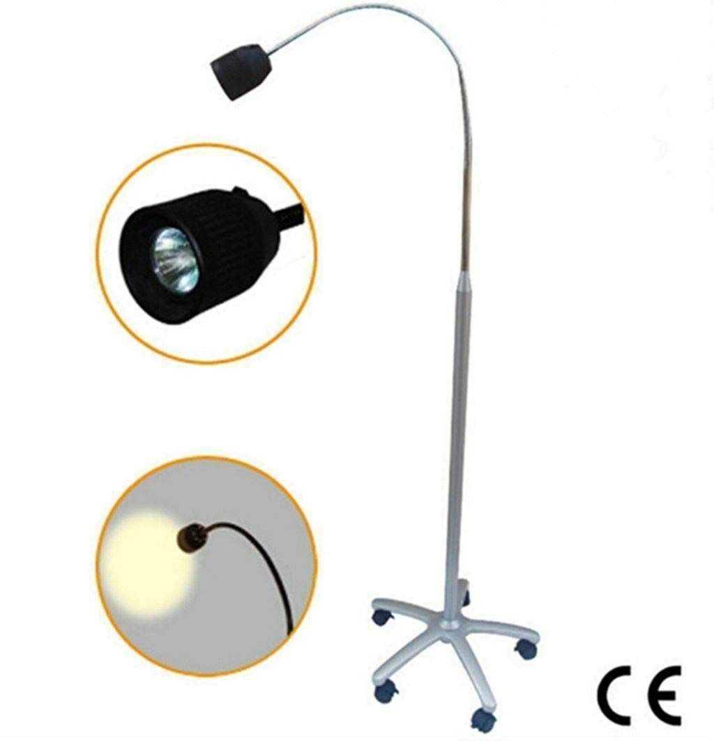 35W Mobile Dental Medical Exam Lamp - Adjustable Floor Standing Halogen Shadowless Light for Dental Clinics & Hospitals (Model JD1500) - Perfect for Oral Examinations, Surgeries & Medical Procedures