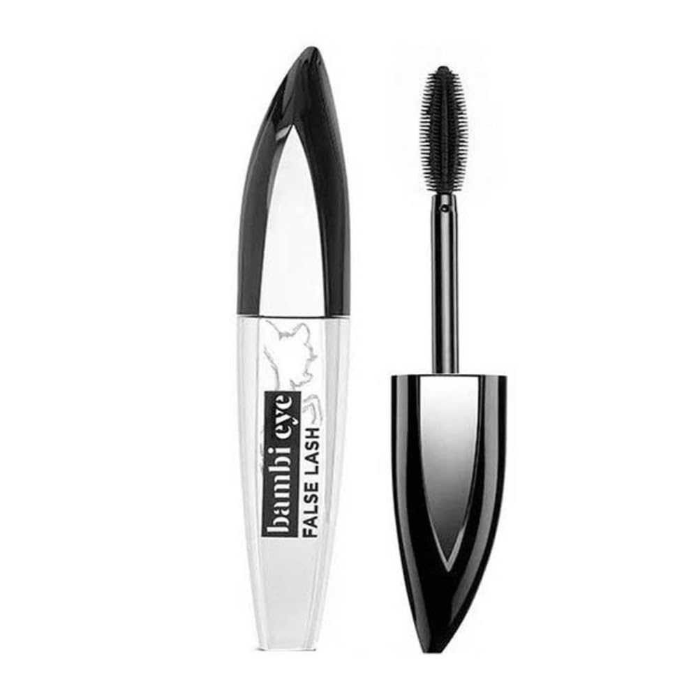 L'Oreal Paris False Lash Bambi Eye Mascara 8.9ml - Extra Black (2 Pack) | Volumizing & Lengthening for Dramatic Lashes | Perfect for Date Night & Special Occasions