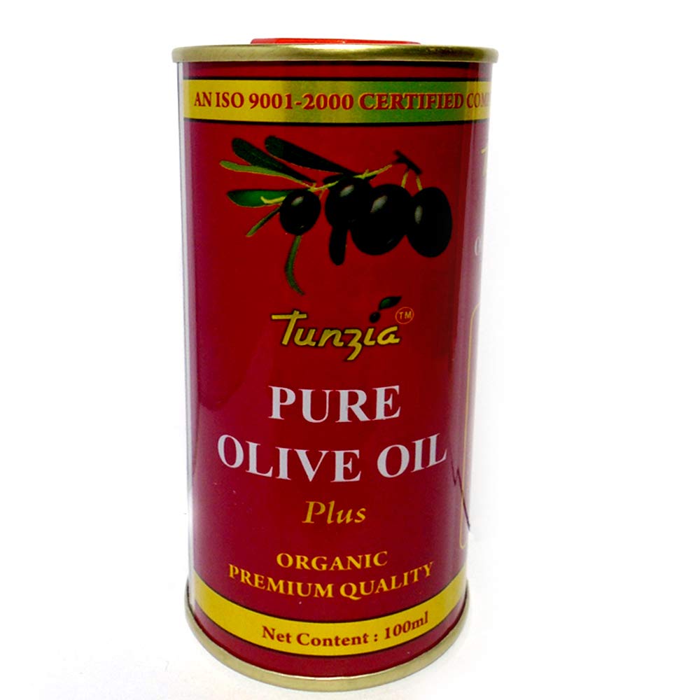 Premium TUNZIA Extra Virgin Olive Oil - 125ml (Pack of 4) - Cold Pressed, Rich in Antioxidants - Perfect for Cooking, Salad Dressing & Healthy Recipes