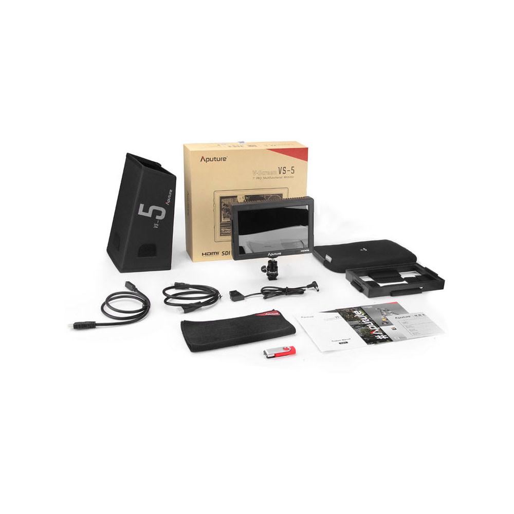 Aputure VS 5 HD SDI 7 HDMI 1920x1200 LCD Professional Field Monitor for Filmmaking, Photography & Video Production - On-Set Monitoring, Camera Assist, and Live Streaming