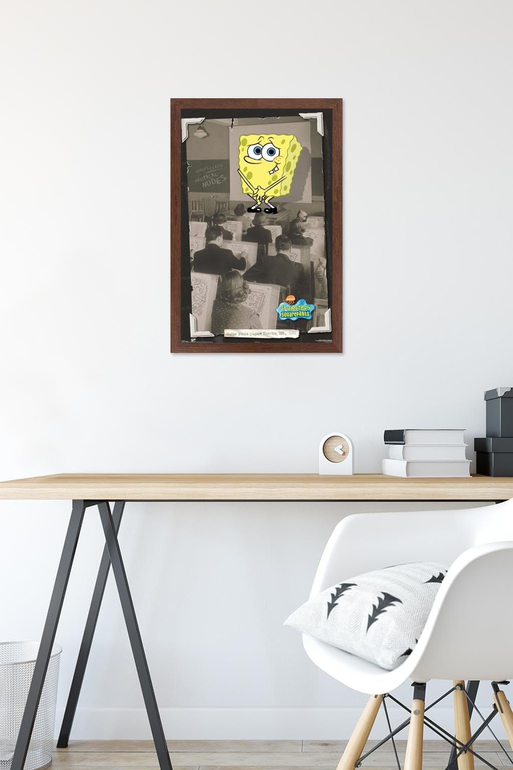 Trends International Nickelodeon SpongeBob SquarePants Framed Wall Poster - 14.725