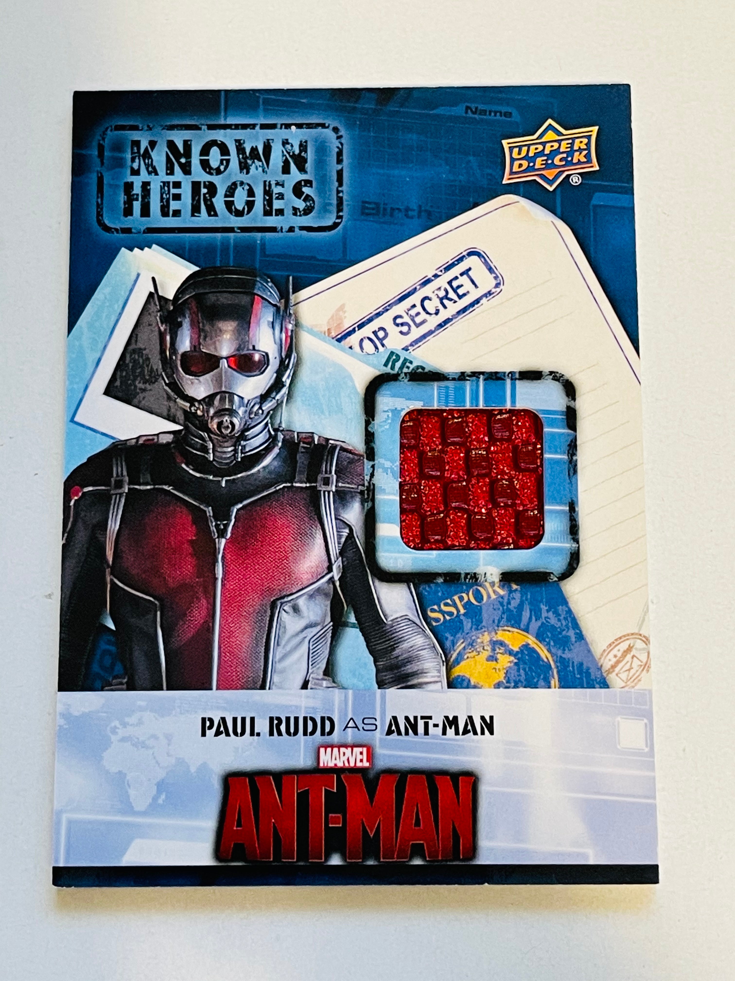 Marvel Ant-Man Movie Memorabilia Trading Card - Collectible Superhero Insert Card for Fans, Gifts, and Display