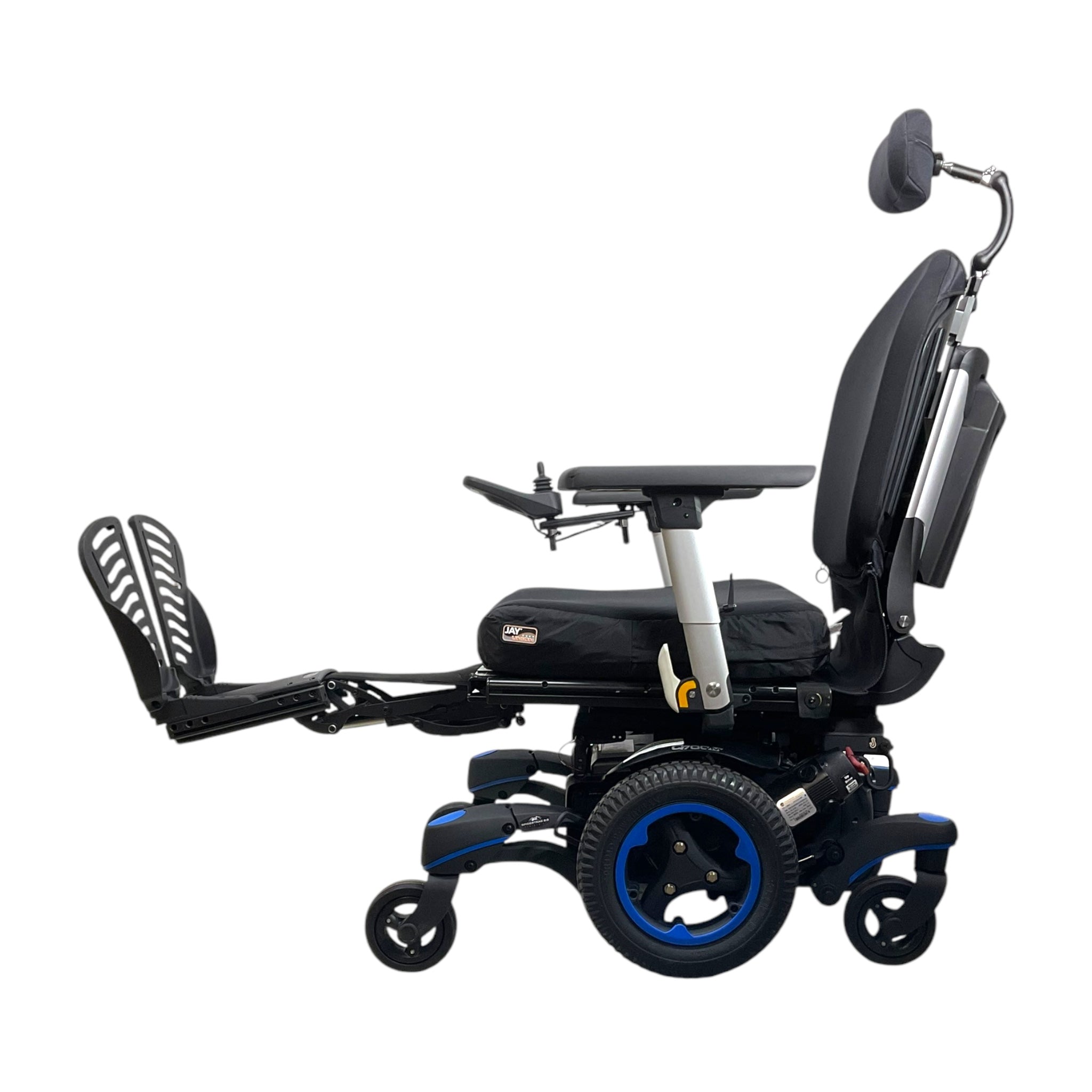 Sunrise Medical Quickie Q700 M Bariatric Power Wheelchair with Tilt & Power Legs | 21 x 21 inch Seat | 350 LBS Weight Capacity | Heavy Duty Mobility Scooter for Home & Outdoor Use