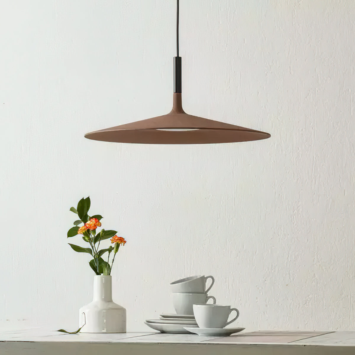 Modern Aplomb Pendant Light Fixture - Elegant Hanging Chandelier for Dining Room, Kitchen Island, Bedroom & Living Room Decor