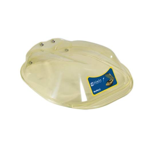 Bradley S90-390 Plastic Bowl Cover Kit (2-Pack) - Microwave Safe Food Storage Lids for Kitchen & Meal Prep