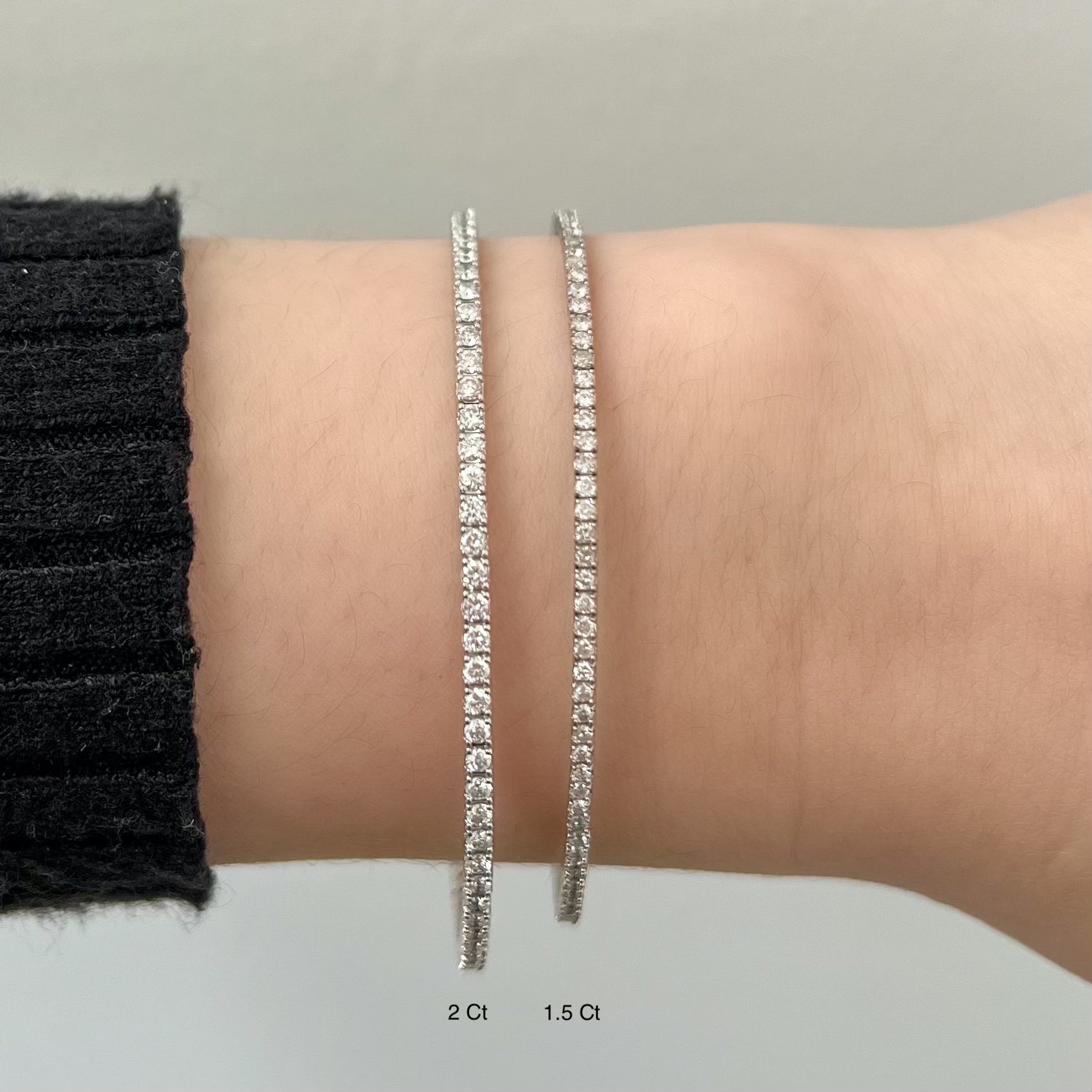 1.5 Carat Diamond Tennis Bracelet for Women - Elegant & Sparkling Jewelry Gift for Anniversary, Wedding, or Special Occasions