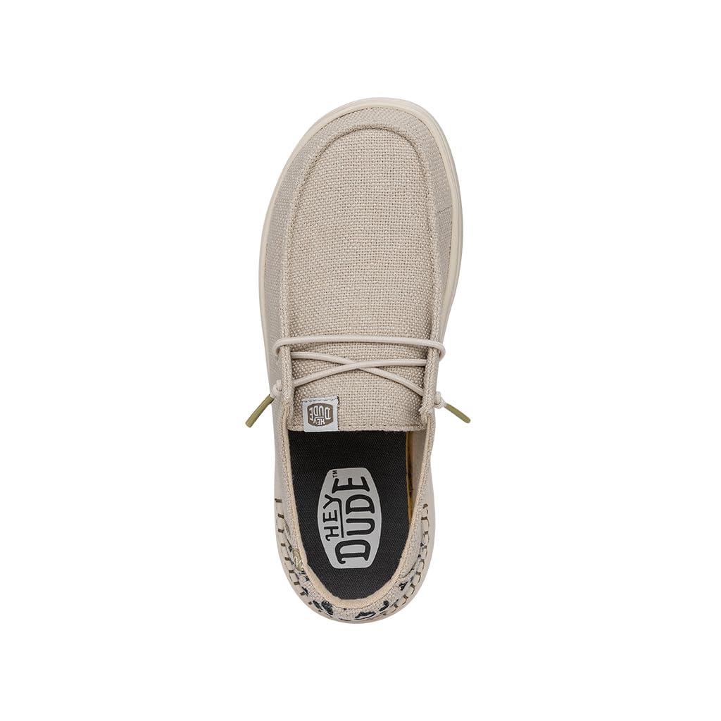 Hey Dude Women's Wendy Rise Slip-On Loafers - Comfortable & Lightweight Casual Shoes for Women - Perfect for Walking, Travel & Everyday Wear