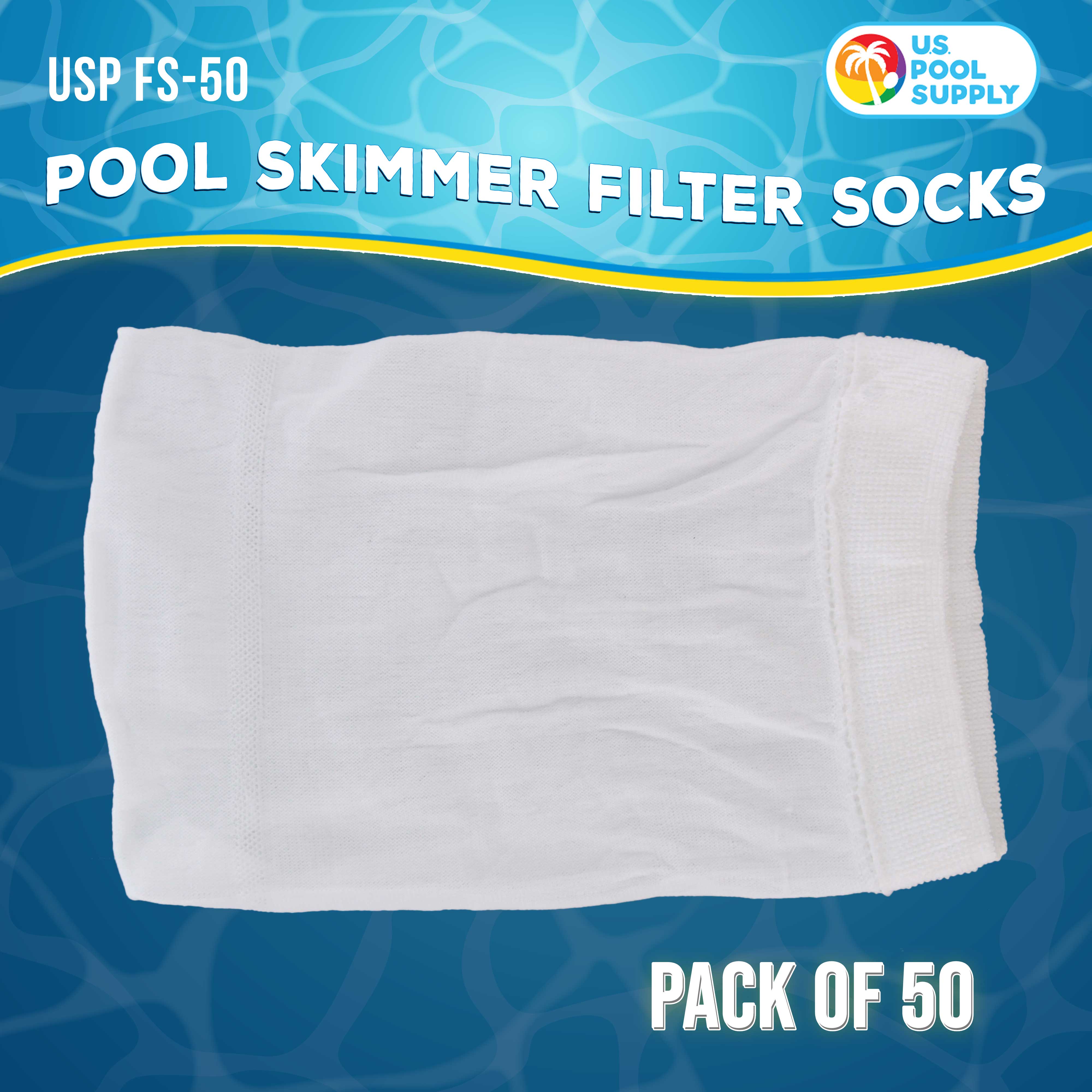 50pcs Filter Socks Set - Premium Aquarium & Pond Filter Media for Water Filtration - Perfect for Fish Tanks, Koi Ponds, and Hydroponic Systems