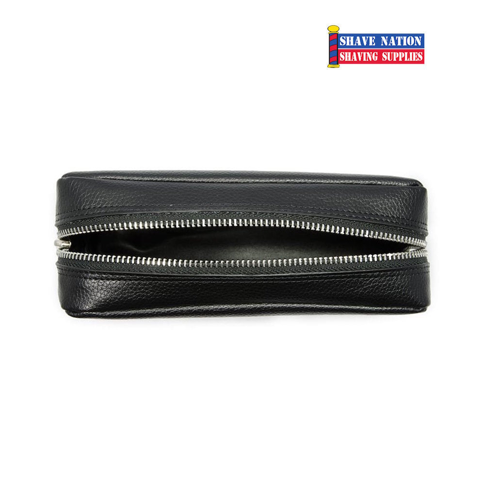 Rockwell Genuine Leather Dopp Kit - Premium Travel Toiletry Bag for Men & Women - Perfect for Gym, Business Trips & Weekend Getaways