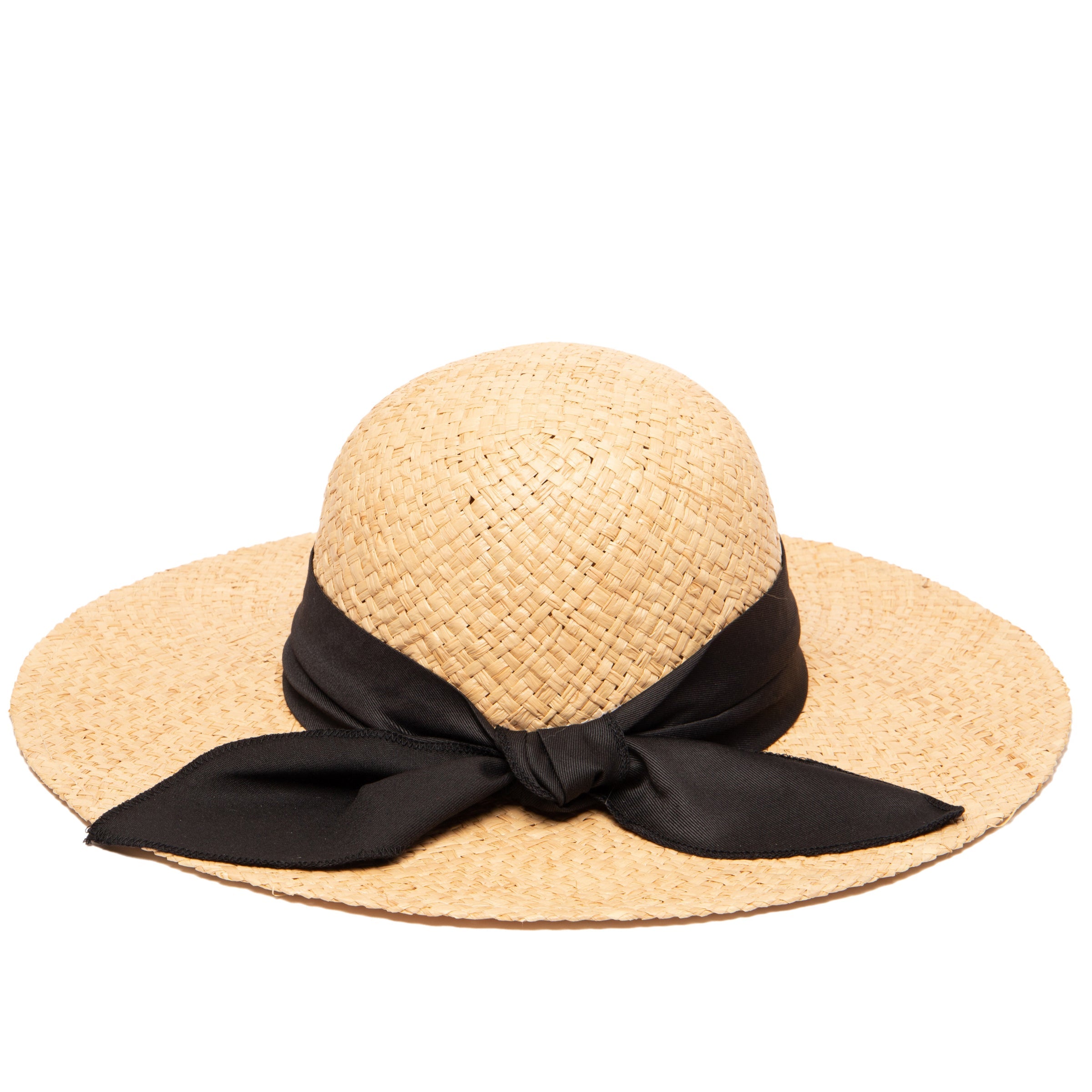 Stylish Raffia Sun Hat for Women - Wide Brim Summer Beach Hat - Perfect for Vacation, Poolside, and Outdoor Activities