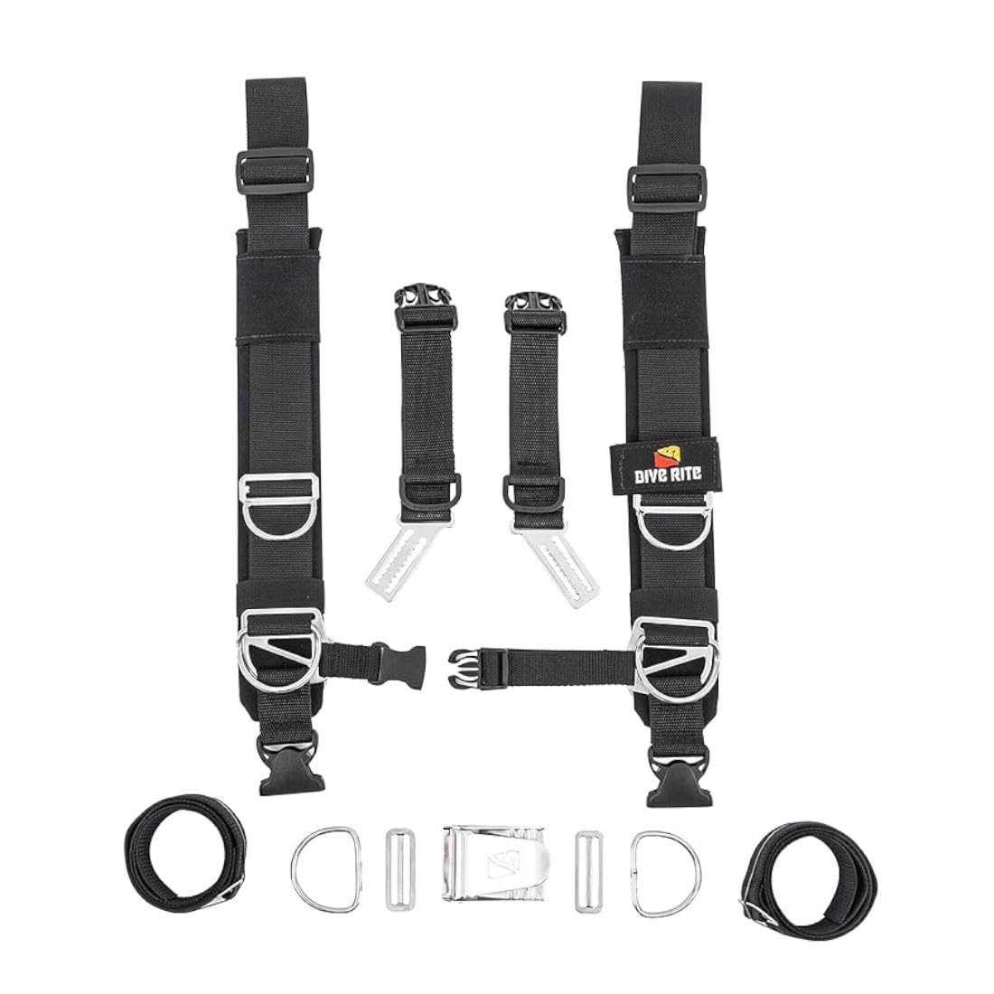 Dive Rite Transplate Harness - Adjustable Scuba Diving Harness for Comfort & Safety | Perfect for Underwater Exploration & Professional Diving Gear