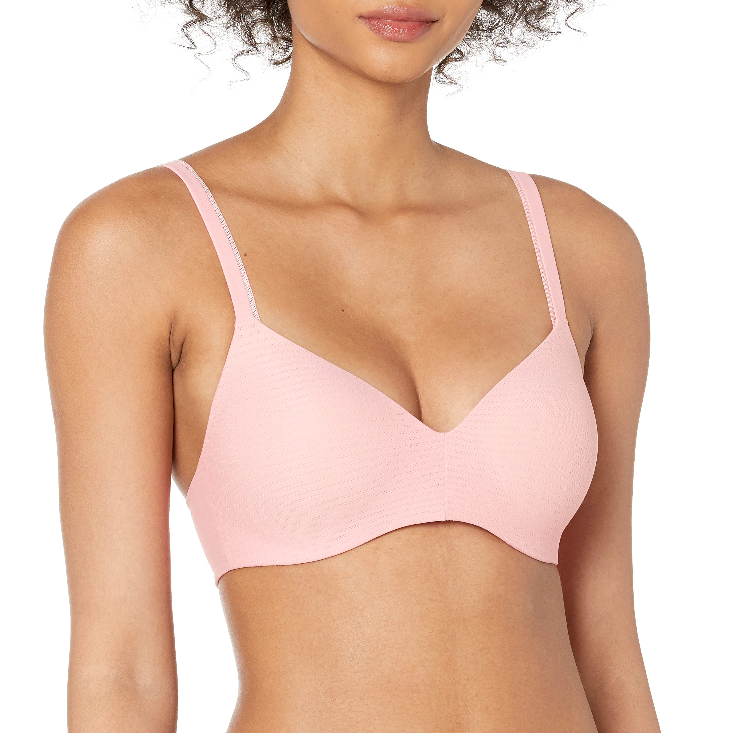 Hanes Ultimate Wireless Bra - Low-Cut T-Shirt Bra, Convertible Strapless Bra for Women | Comfortable Everyday Wear, Workout, Yoga & Lounge