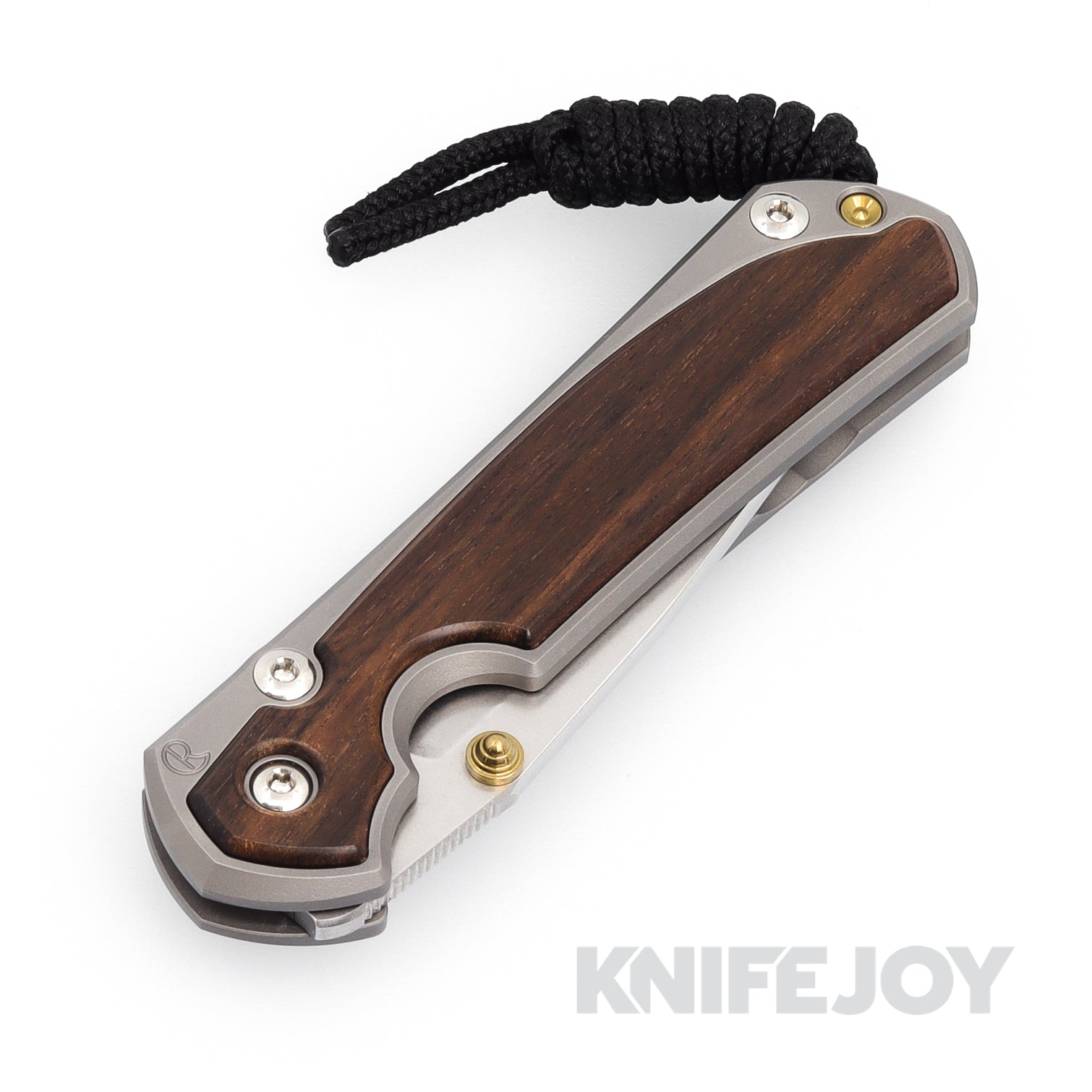 Chris Reeve Small Sebenza 31 Folding Knife - Magnacut Drop Point Blade with Double Gold Lug & Macassar Ebony Inlay | EDC, Outdoor Survival, Camping & Tactical Gear