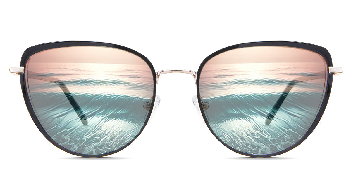 Trinity Women's Prescription Tinted Sunglasses - UV Protection, Polarized Lenses for Driving, Outdoor & Fashion Use