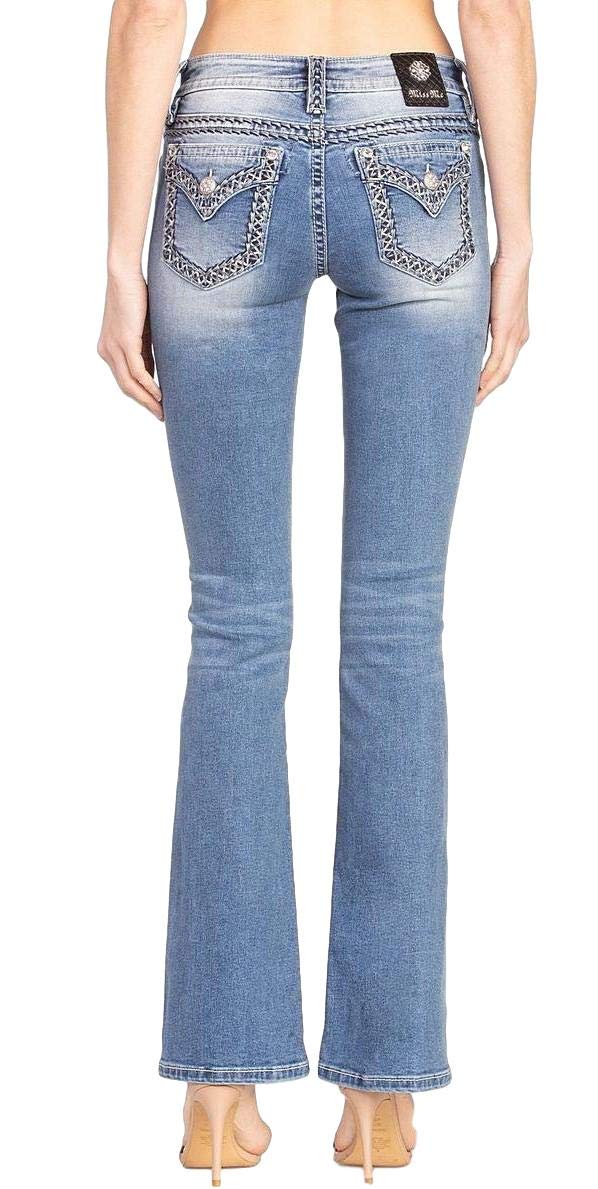 Miss Me Women's Bootcut Jeans - Stretchy Denim Pants for Casual & Work Wear | Perfect for Everyday Outfits & Office Looks