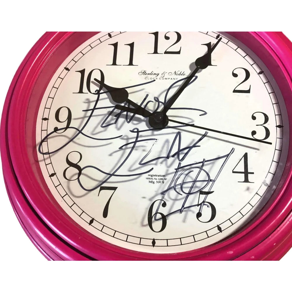 Flavor Flav Signed Clock Autograph with JSA COA - Public Enemy Rapper Collectible for Music Fans & Hip-Hop Memorabilia - Perfect for Display in Home, Office, or Music Studio