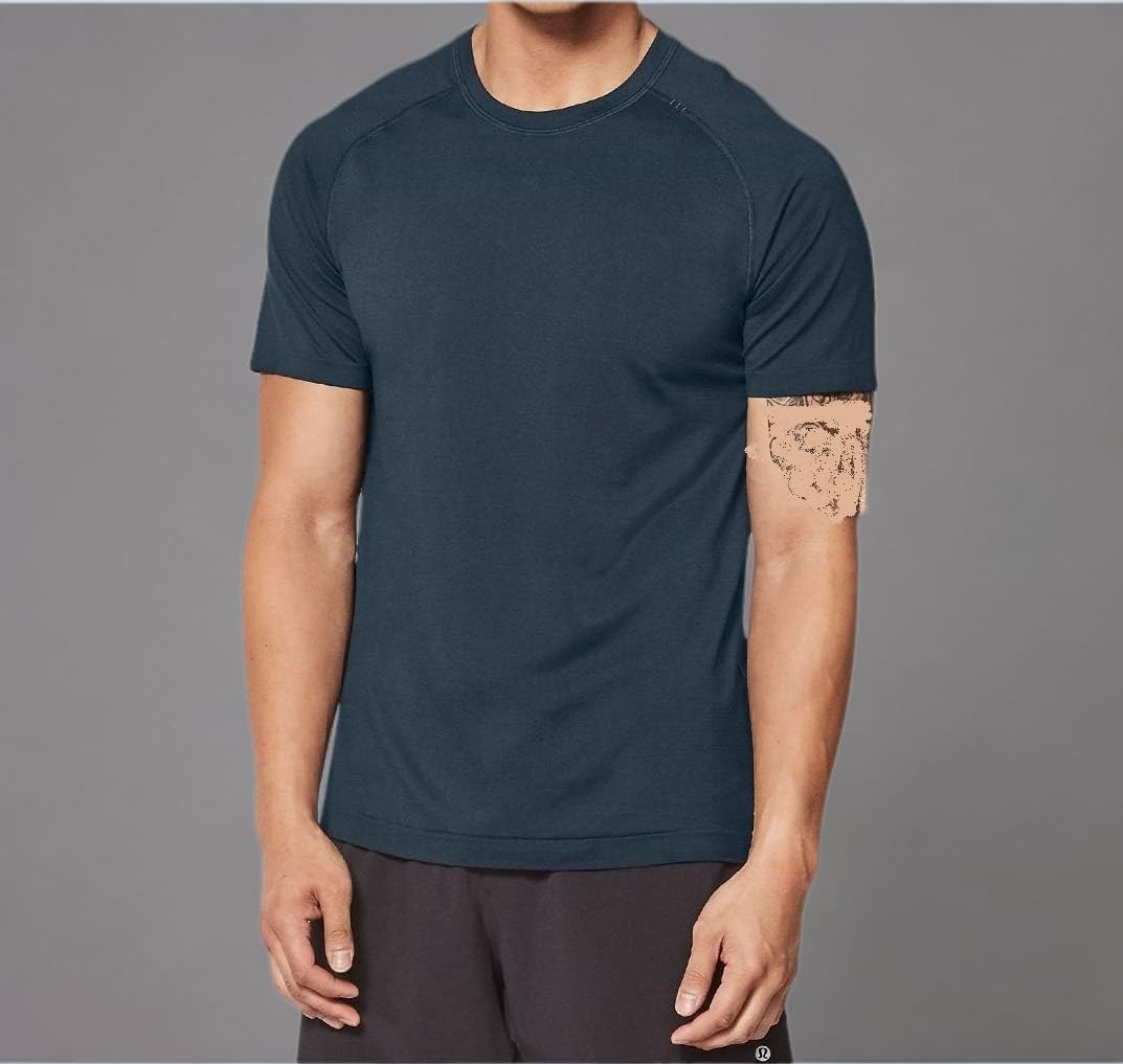 lululemon Men's Metal Vent Tech Short Sleeve Shirt - Moisture Wicking Workout Top for Running, Gym & Training - Lightweight & Breathable Activewear