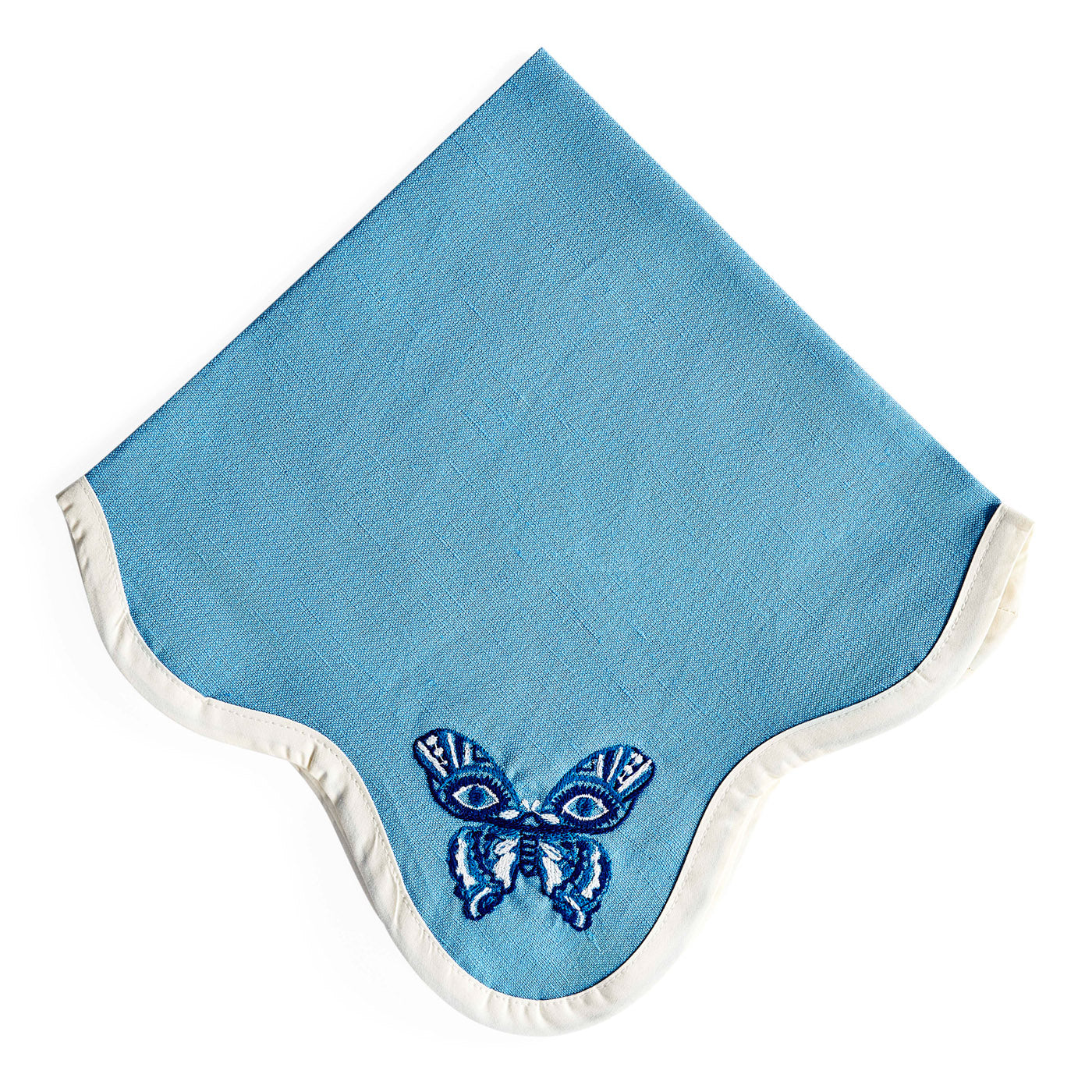 Elegant Butterfly Napkin Set - 12-Piece Cotton Dinner Napkins for Wedding, Party & Home Decor - Soft & Absorbent Cloth Napkins for Everyday Use & Special Occasions