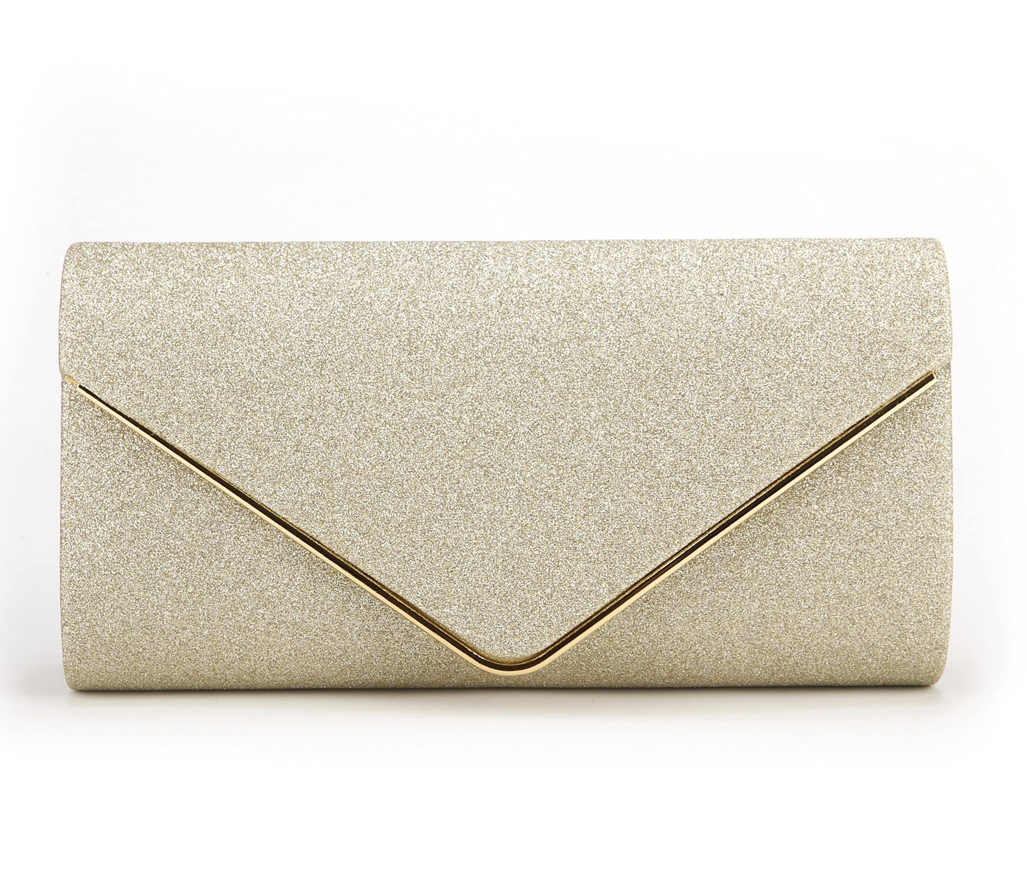 Sparkling Women's Clutch Purse - Party & Evening Crossbody Bag