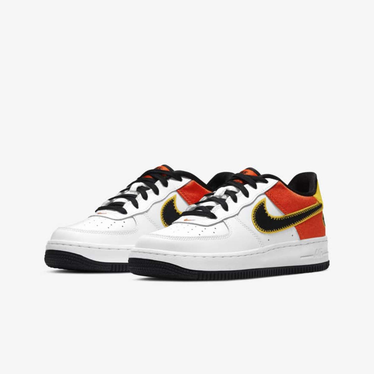 Nike Air Force 1 LV8 Kids' Basketball Shoes - White/Black DD9530-100 (Grade School Size 6) | Stylish Sneakers for Boys & Girls, Perfect for School, Sports & Casual Wear