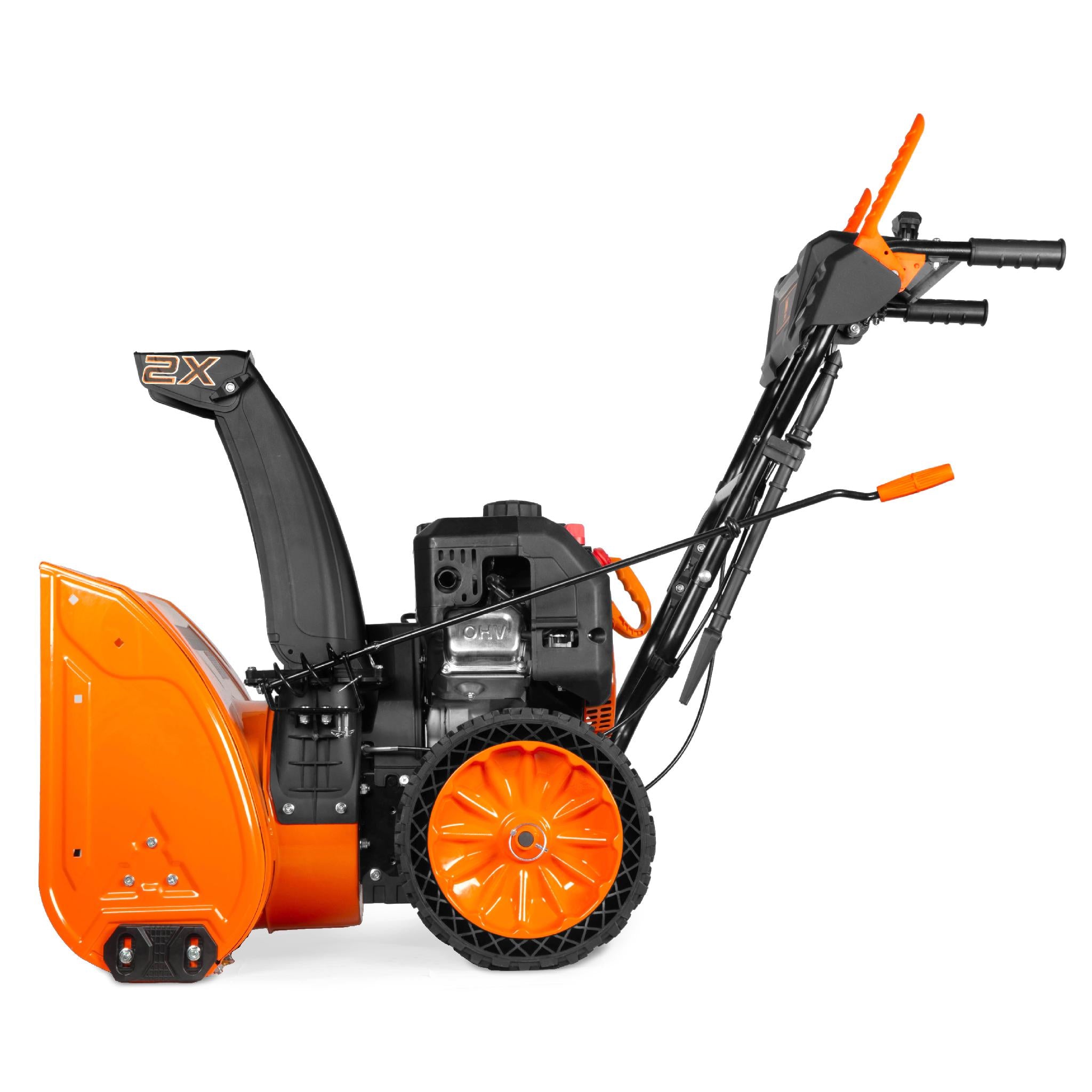 WEN SB209E 24-Inch 209cc Two-Stage Self-Propelled Gas Snow Blower with Electric Start - Perfect for Heavy Snow Removal in Driveways & Walkways