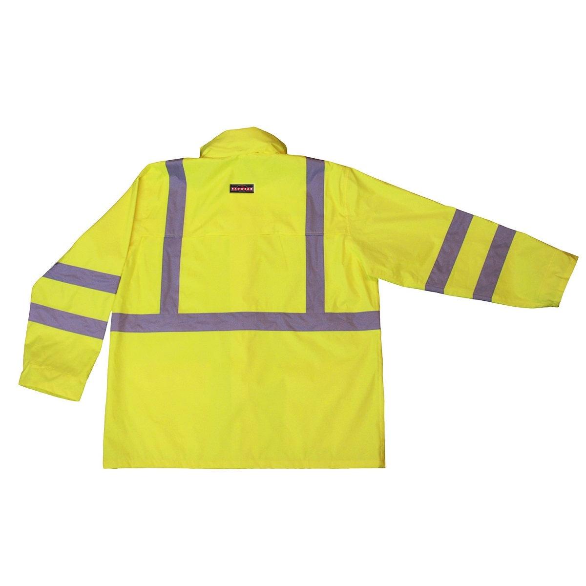 Radians RW10 ES1Y Lightweight Waterproof Rain Jacket for Men & Women - Outdoor Hiking, Camping, and Commuting in All Weather