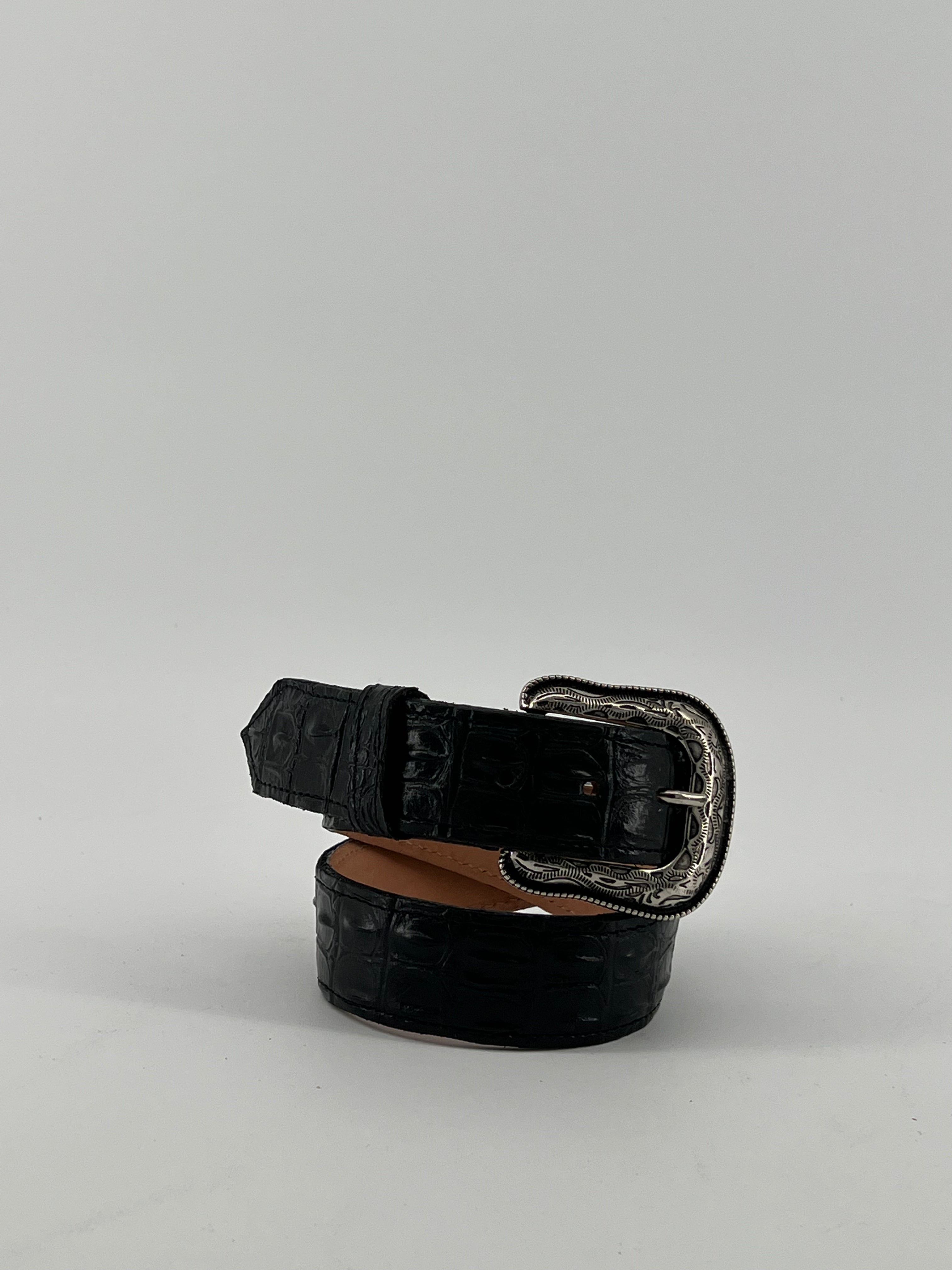 Earl Lomo Ranch Kids Belt - Adjustable Leather Belt for Boys & Girls - Perfect for School, Jeans & Casual Outfits