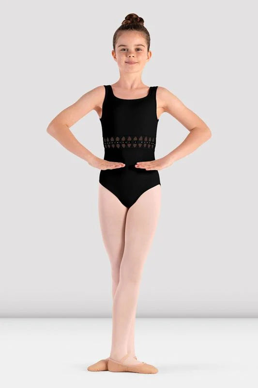 Bloch Girls Rubie Tank Leotard - Ballet Dance Leotard for Kids & Toddlers - Stretchy Comfort Fit for Dance Class, Performance & Practice