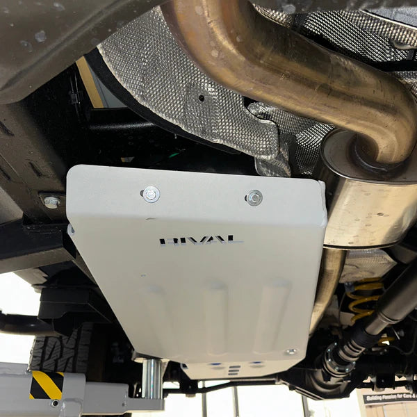 RIVAL 4X4 Aluminum Fuel Tank Skid Plate for 2023+ Ineos Grenadier & Quartermaster - Heavy Duty Off-Road Protection for Adventure Vehicles