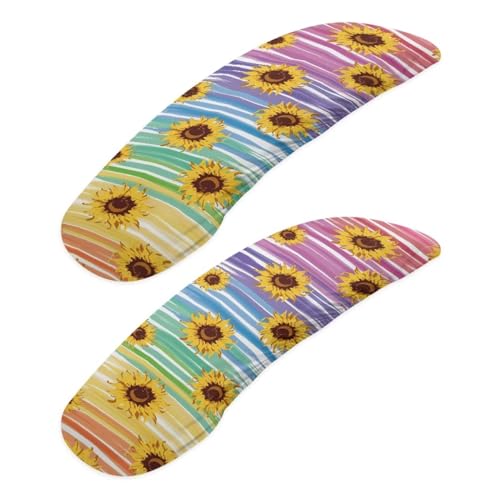 Rainbow Stripe Sunflowers - Multi