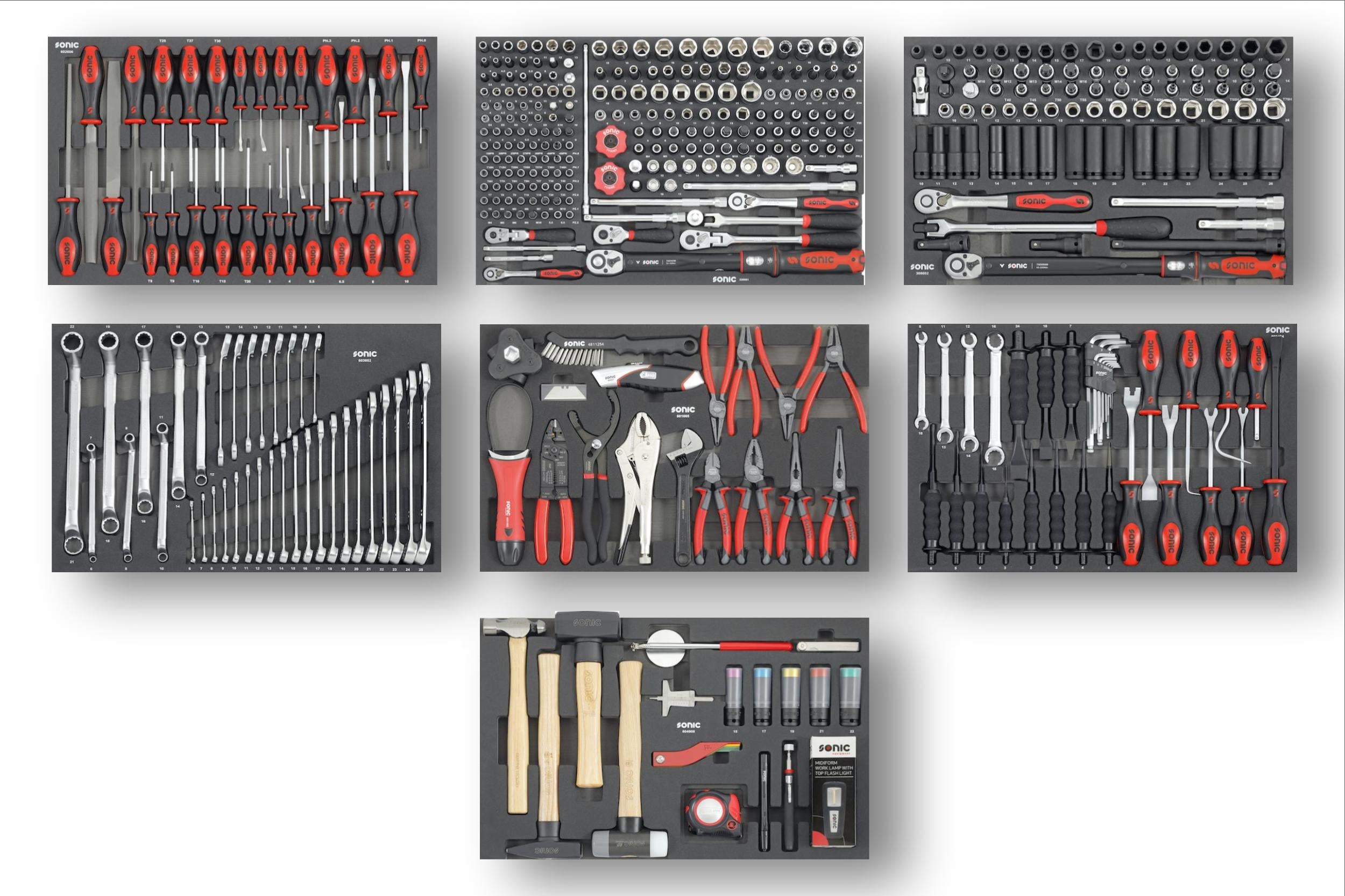 Premium Sonic Tools Foam Inlay Kit - Professional Automotive & Marine Upholstery Installation Set for DIY & Car Detailing - Perfect for Seat Cushions, Boat Interiors & Custom Upholstery Projects