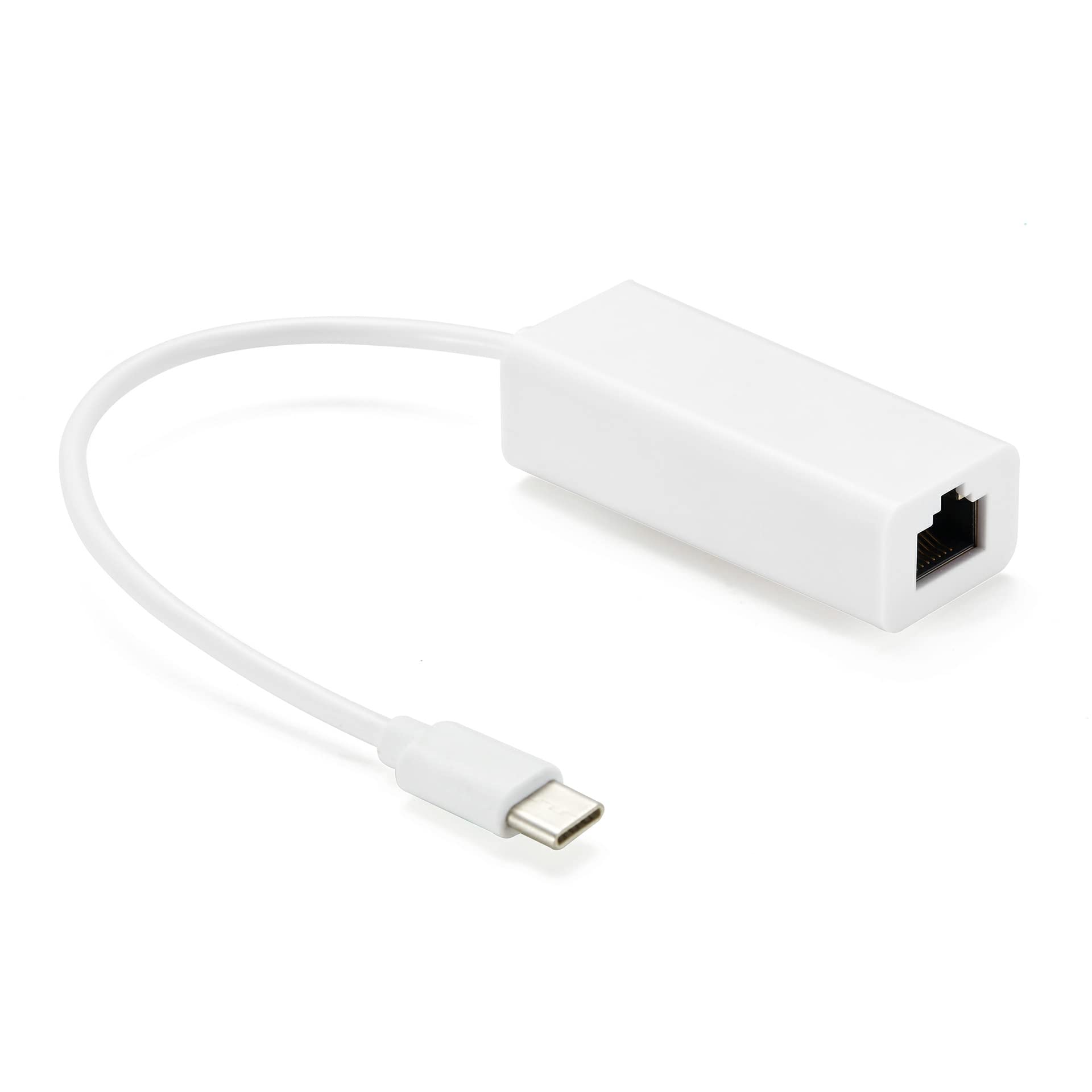 USB C to Ethernet Adapter 1000Mbps, Thunderbolt 3 & USB-C Gigabit LAN Network Adapter for MacBook Pro/Air, Windows Laptops, Chromebook - Stable Wired Internet Connection for Gaming, Streaming & Remote Work